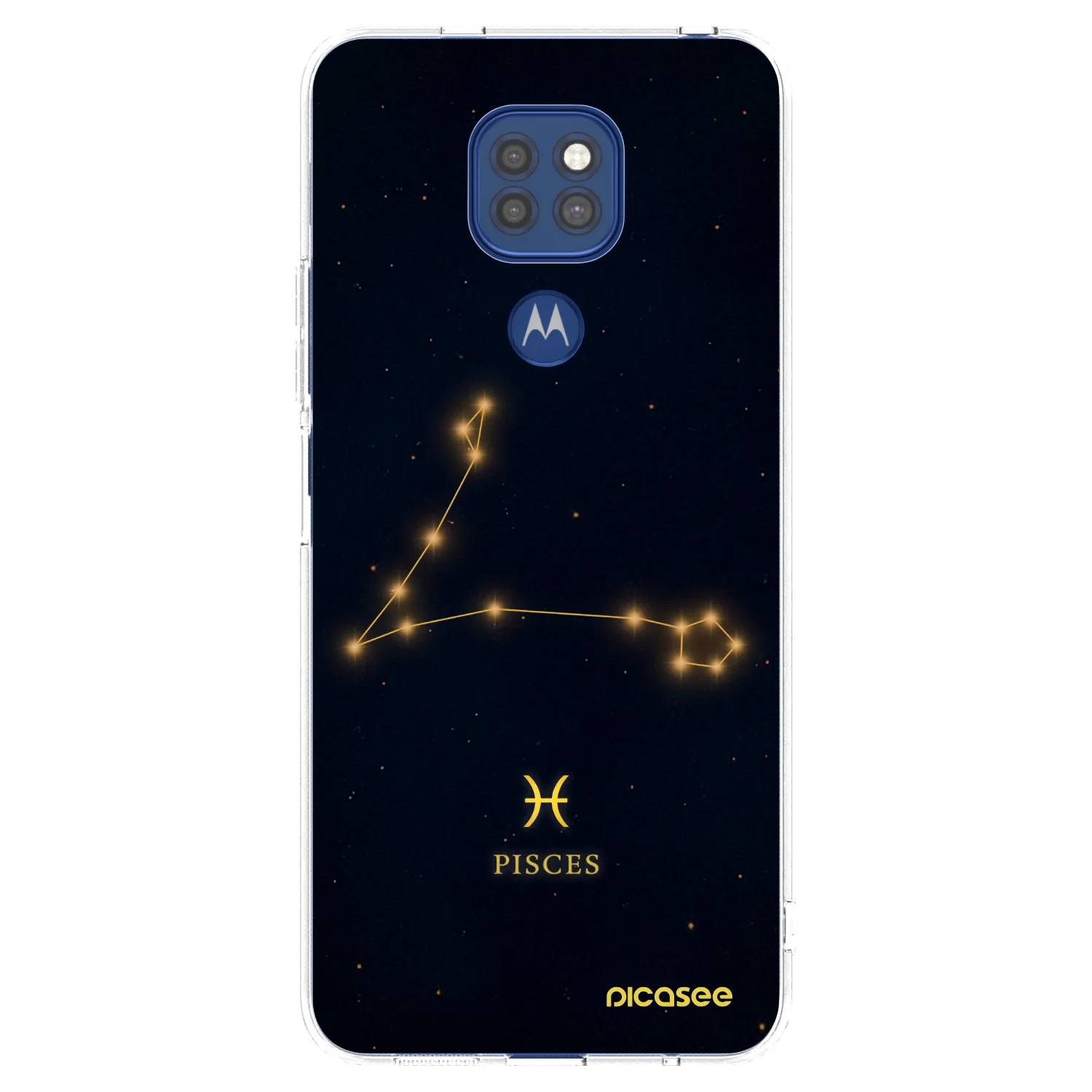 Picasee husă transparentă din silicon pentru Motorola Moto G9 Play - PISCES
