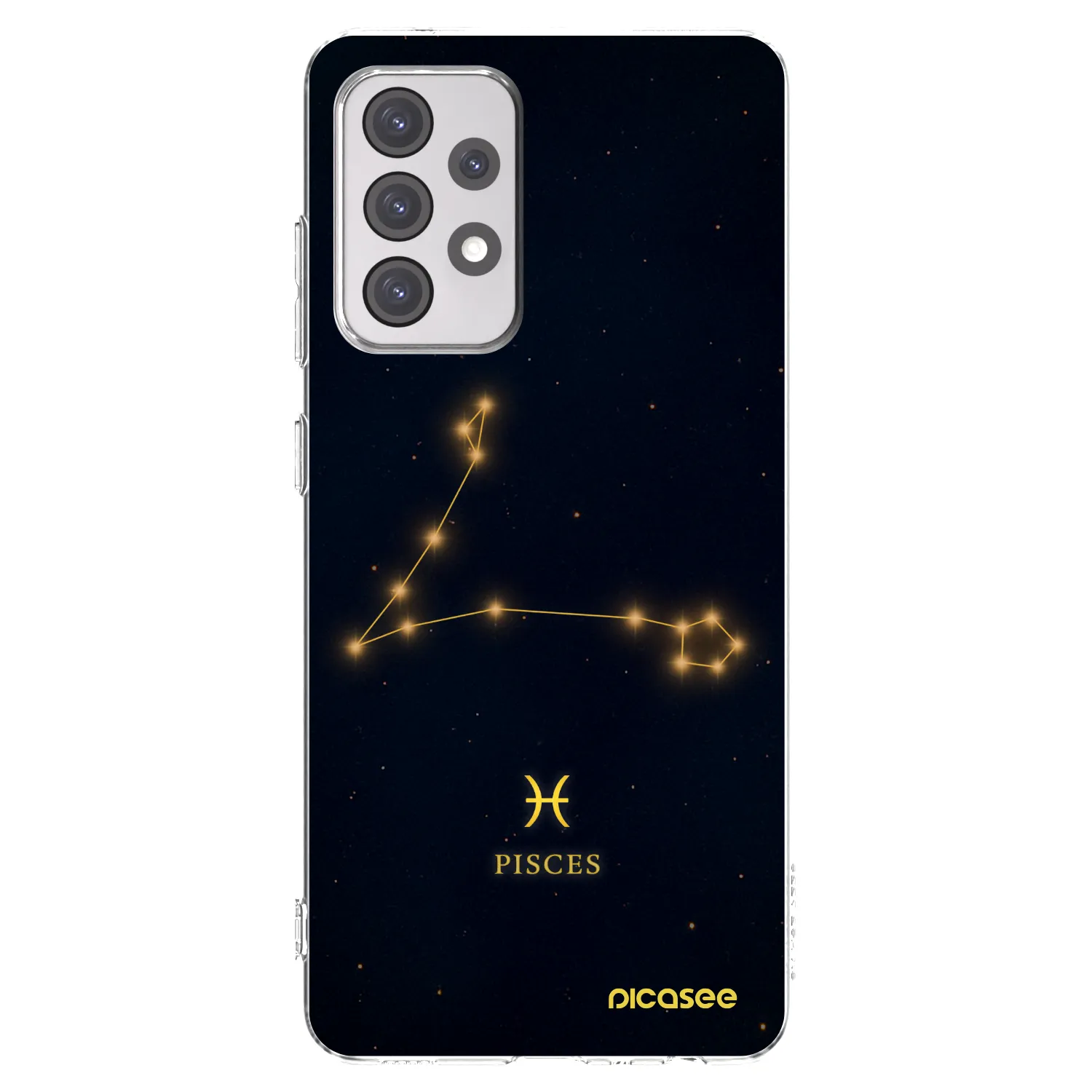 Picasee husă transparentă din silicon pentru Samsung Galaxy A52 5G A525F - PISCES