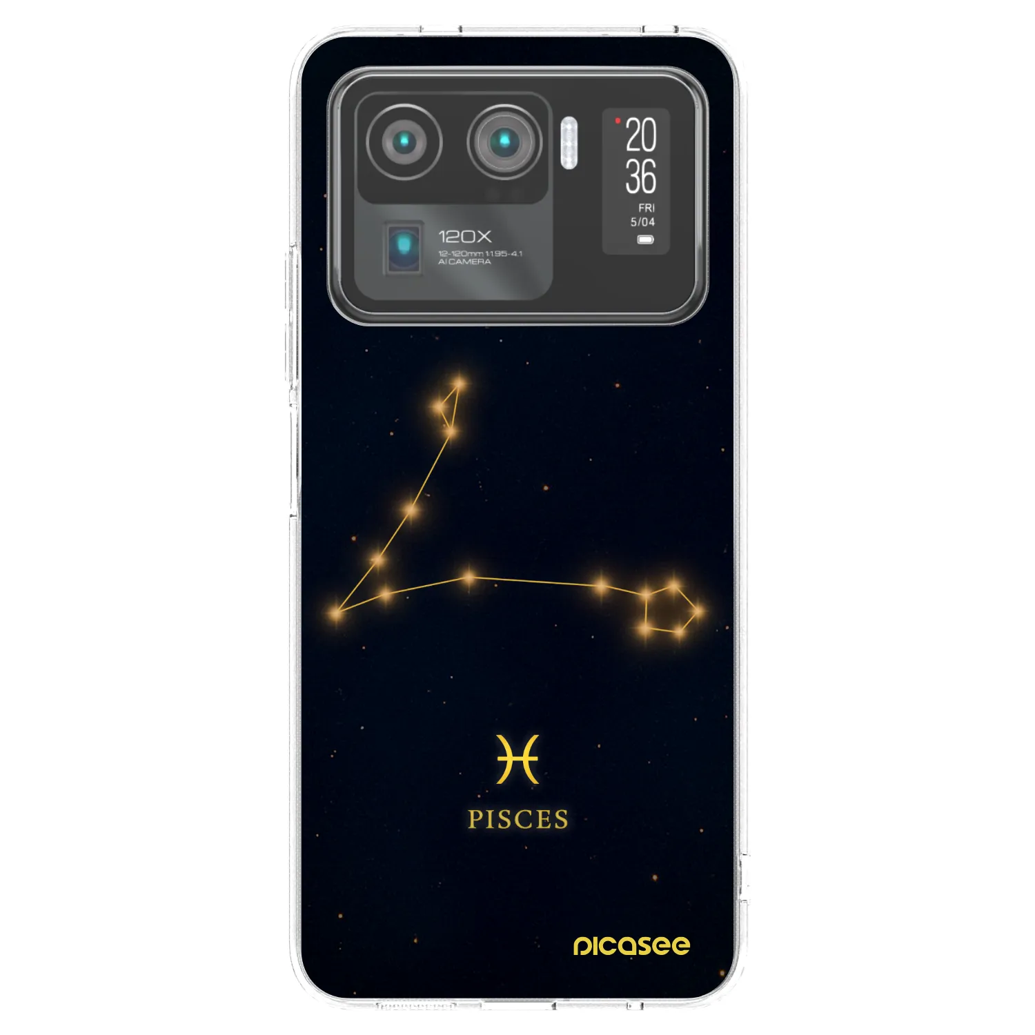 Picasee husă transparentă din silicon pentru Xiaomi Mi 11 Ultra - PISCES