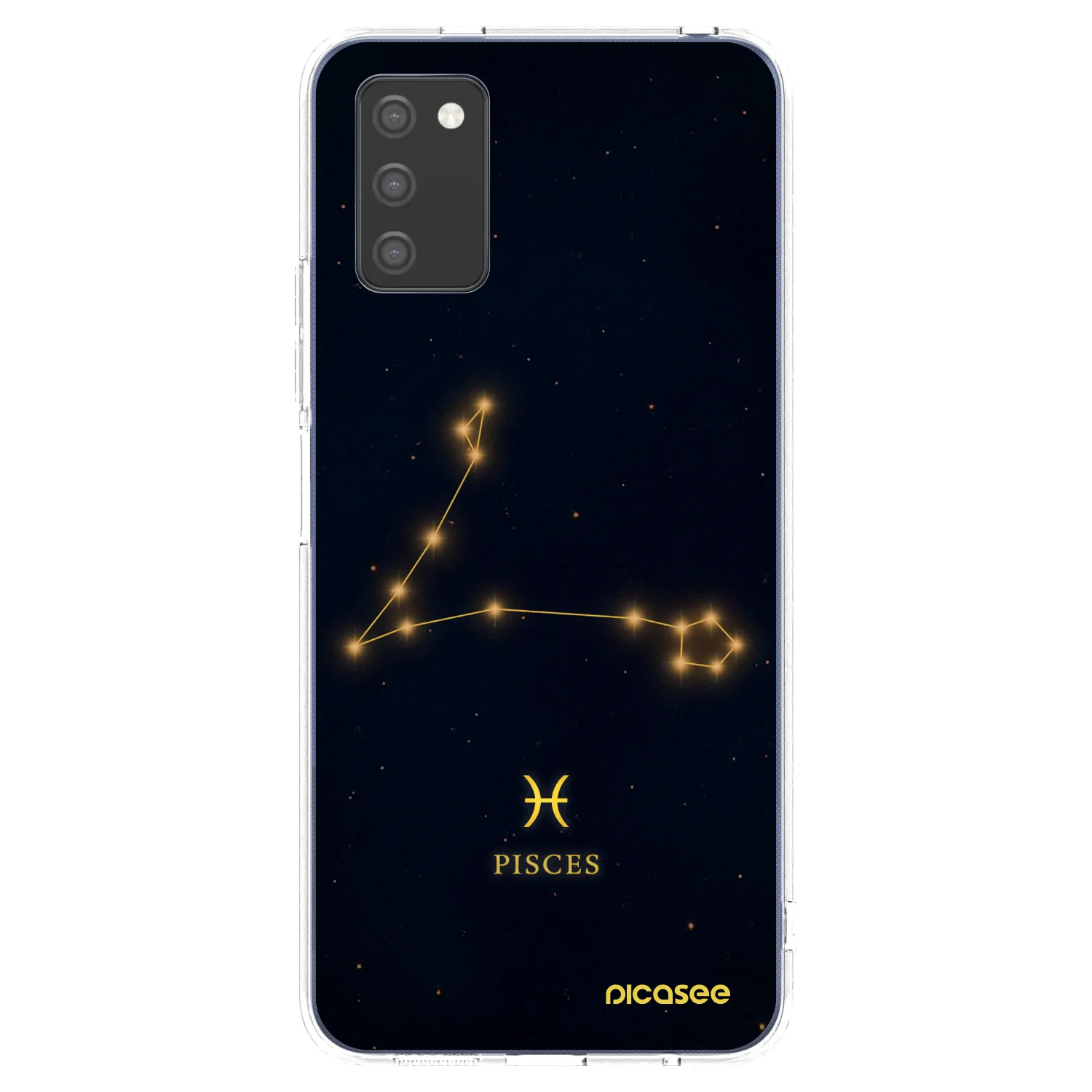 Picasee husă transparentă din silicon pentru Samsung Galaxy A02s A025G - PISCES