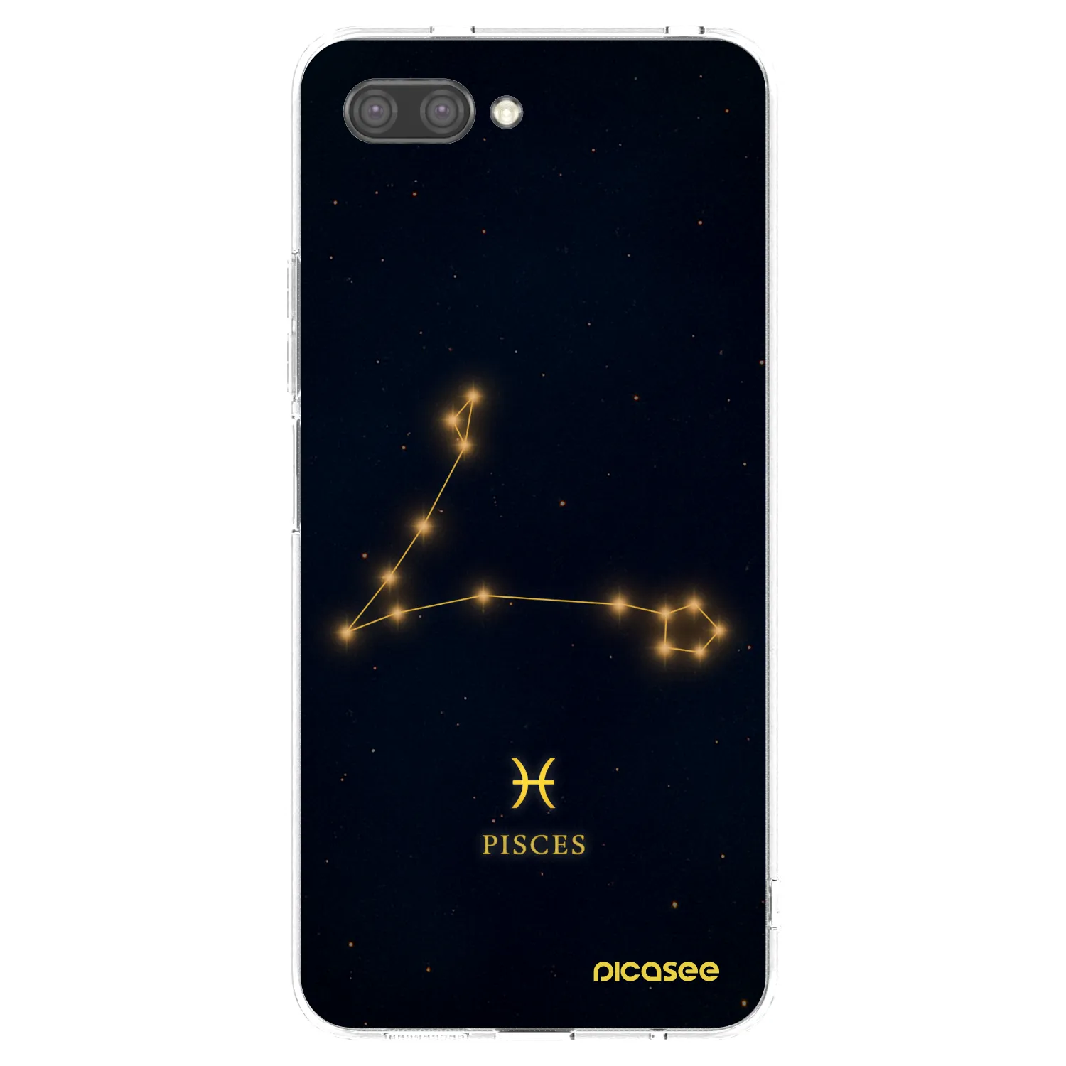 Picasee husă transparentă din silicon pentru Honor 10 - PISCES