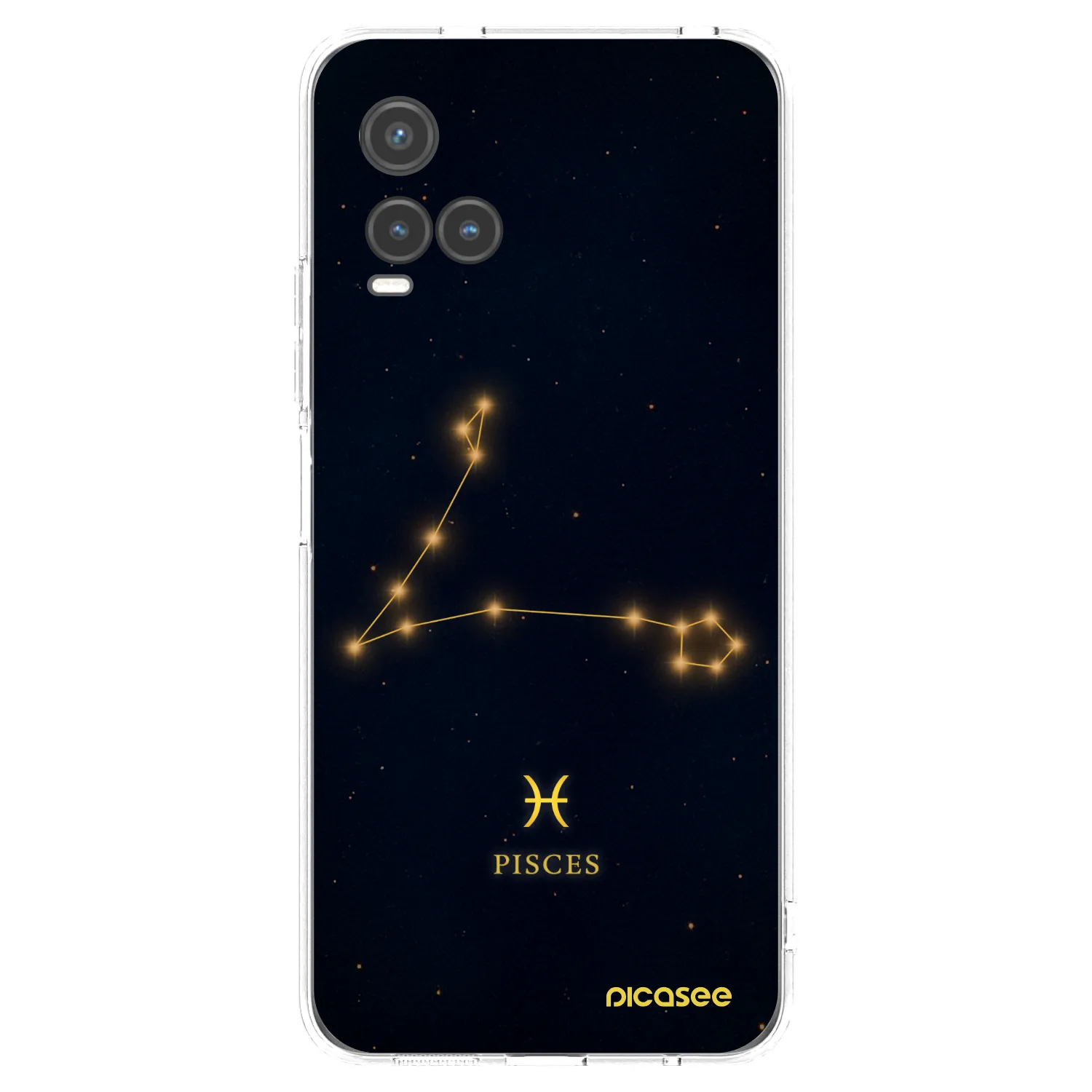 Picasee husă transparentă din silicon pentru Vivo Y33s - PISCES