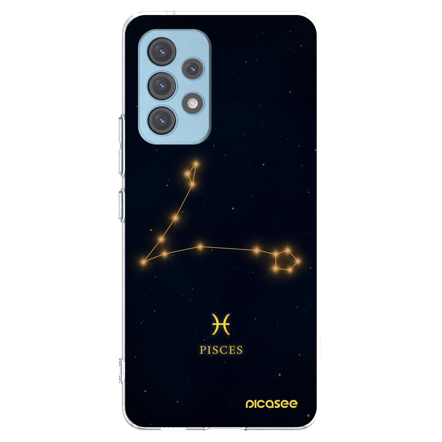 Picasee husă transparentă din silicon pentru Samsung Galaxy A53 5G A536 - PISCES