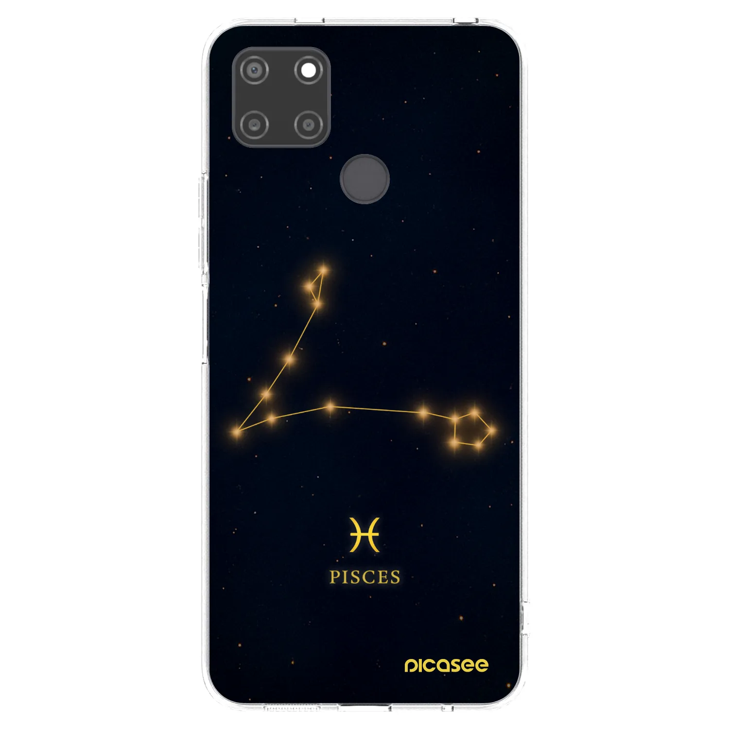 Picasee husă transparentă din silicon pentru Realme C21Y - PISCES
