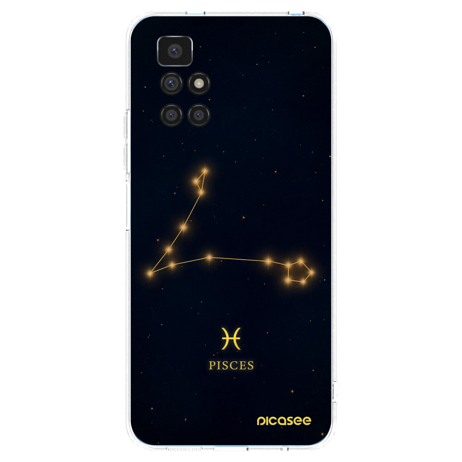 Picasee husă transparentă din silicon pentru Xiaomi Redmi 10 (2022) - PISCES