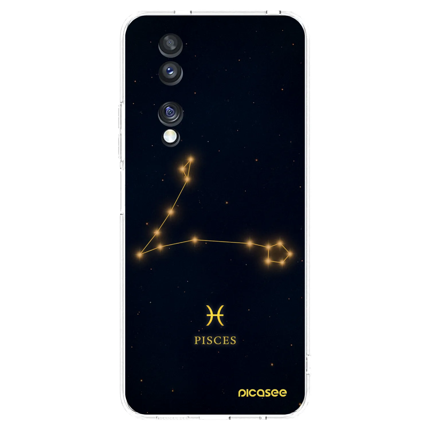 Picasee husă transparentă din silicon pentru Honor 70 - PISCES