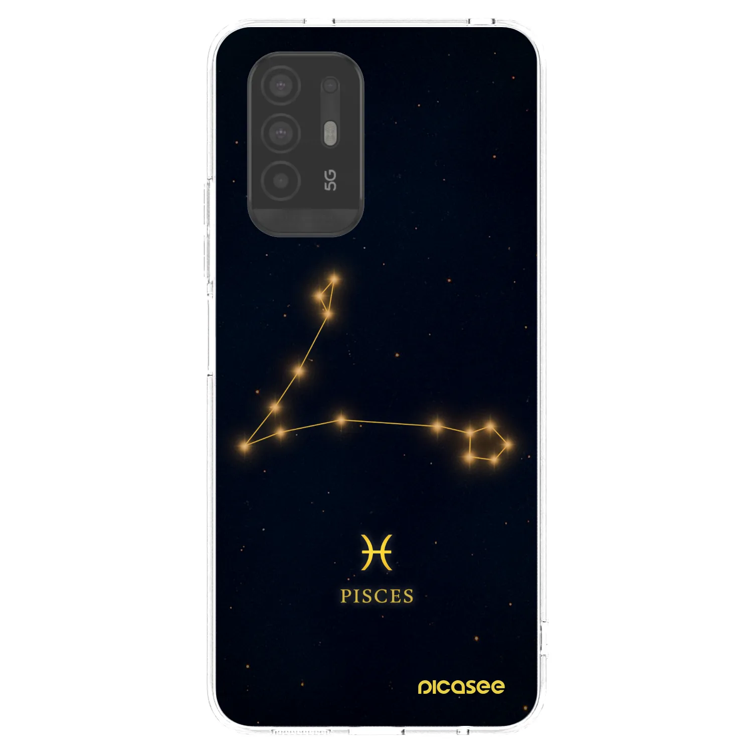 Picasee husă transparentă din silicon pentru OPPO A94 5G - PISCES
