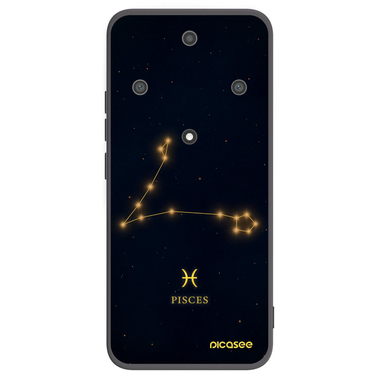 Picasee husă neagră din silicon pentru Honor Magic5 Lite 5G - PISCES
