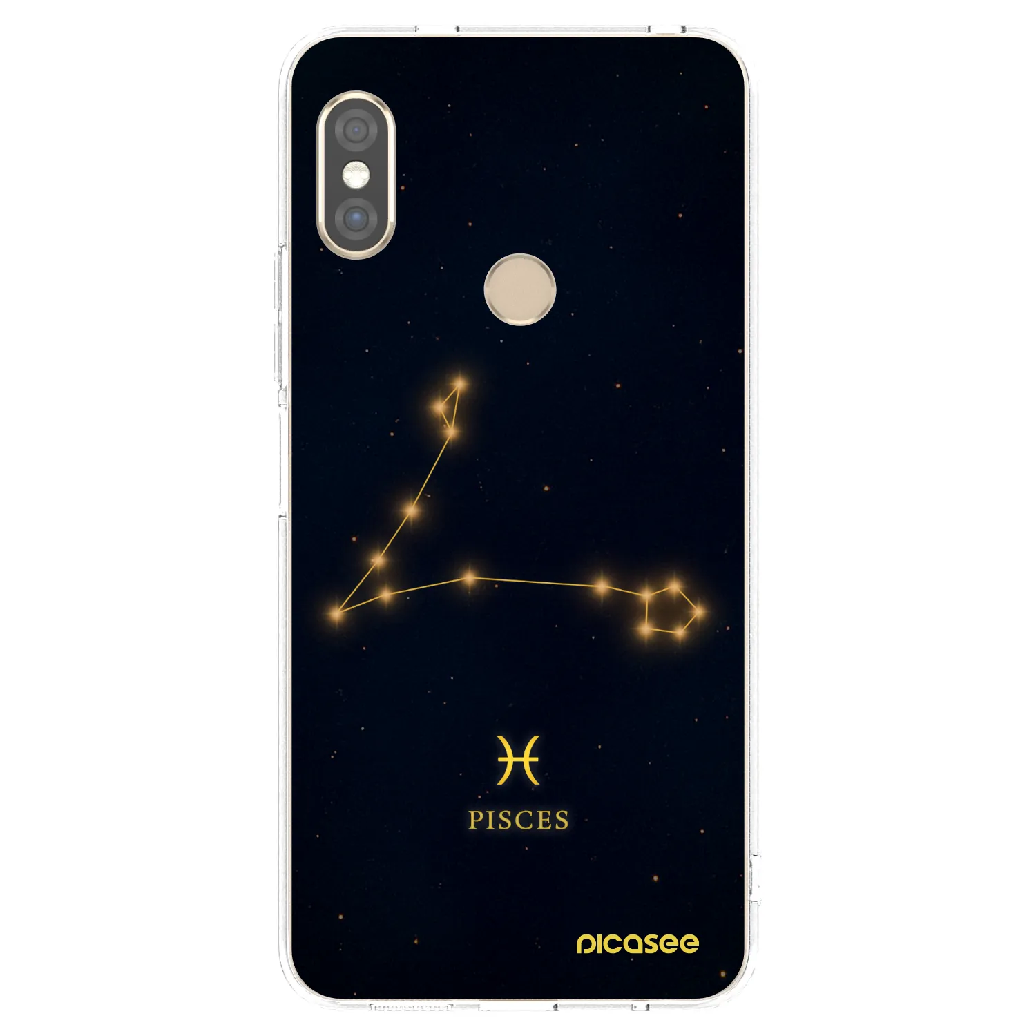 Picasee husă transparentă din silicon pentru Xiaomi Redmi Note 5 Global - PISCES