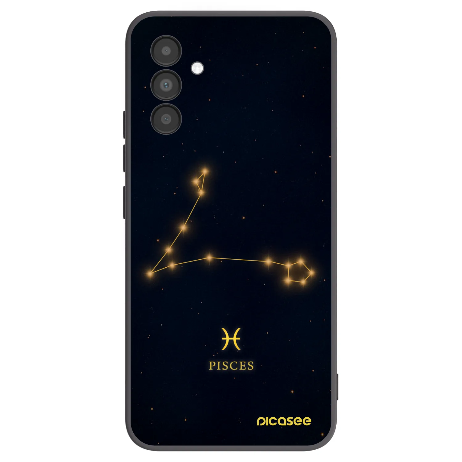 Picasee husă neagră din silicon pentru Samsung Galaxy A04s A047F - PISCES