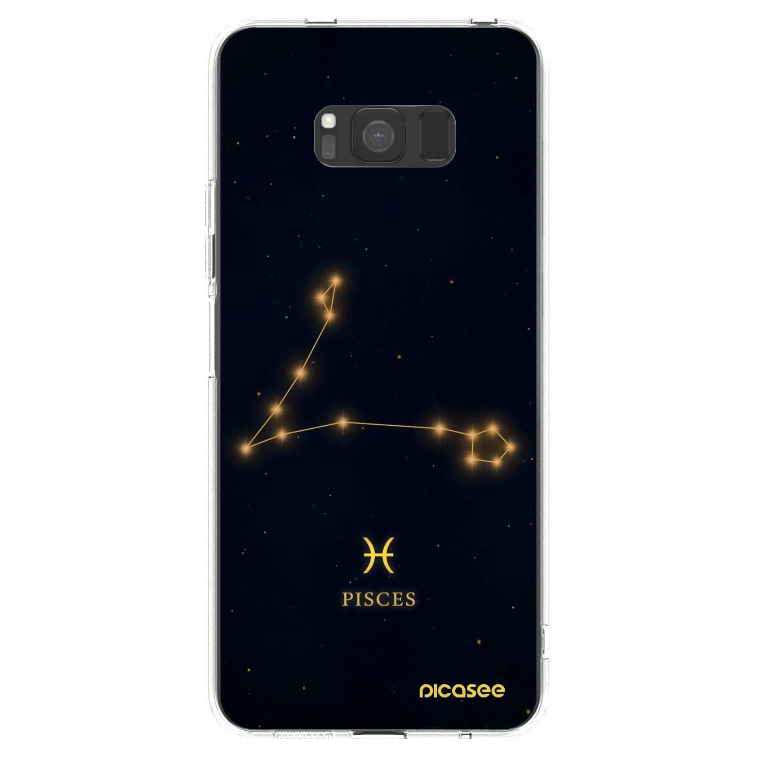 Picasee husă transparentă din silicon pentru Samsung Galaxy S8 G950F - PISCES
