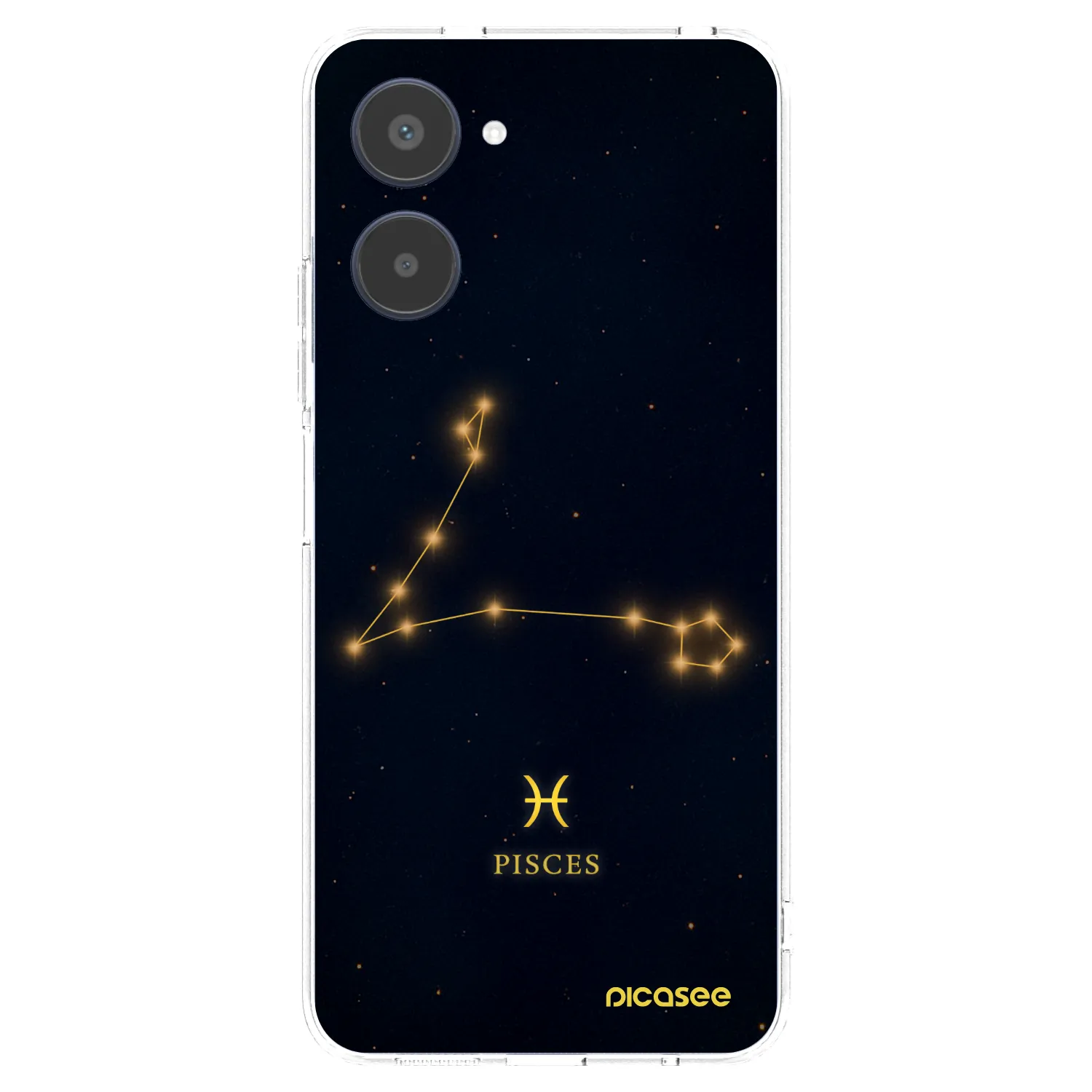 Picasee husă transparentă din silicon pentru Realme 10 4G - PISCES