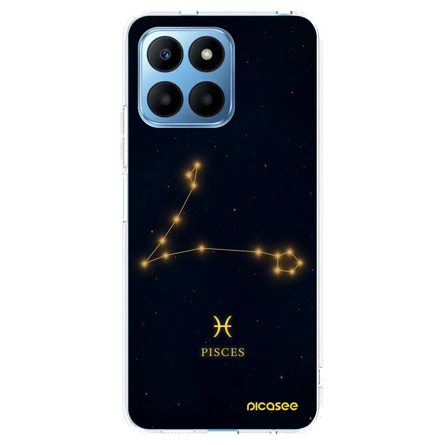 Picasee husă transparentă din silicon pentru Honor 70 Lite - PISCES