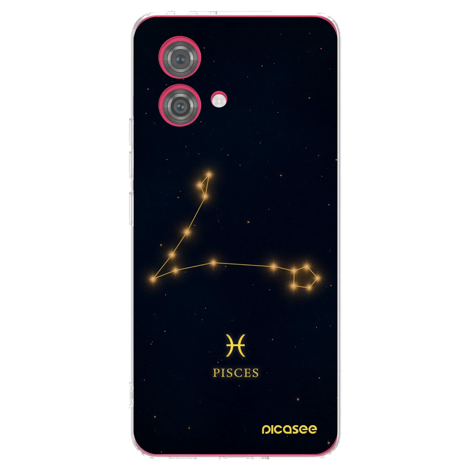 Picasee husă transparentă din silicon pentru Motorola Moto G84 5G - PISCES