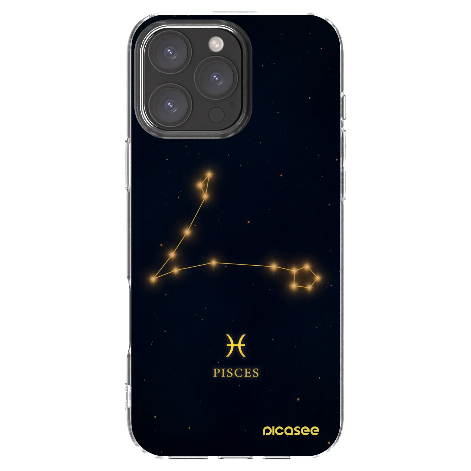 Picasee husă transparentă din silicon pentru Apple iPhone 16 Pro Max - PISCES