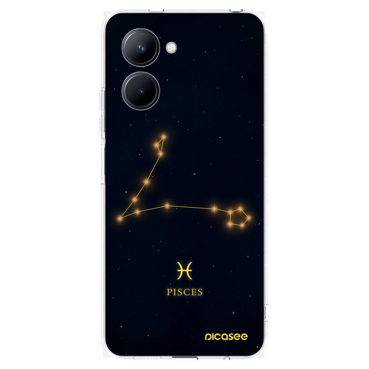 Picasee husă transparentă din silicon pentru Realme C33 (2023) - PISCES