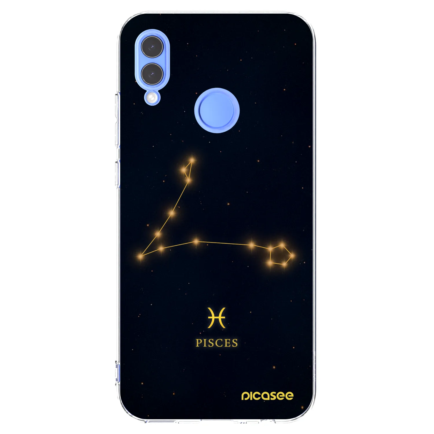 Picasee husă transparentă din silicon pentru Honor 10 Lite - PISCES