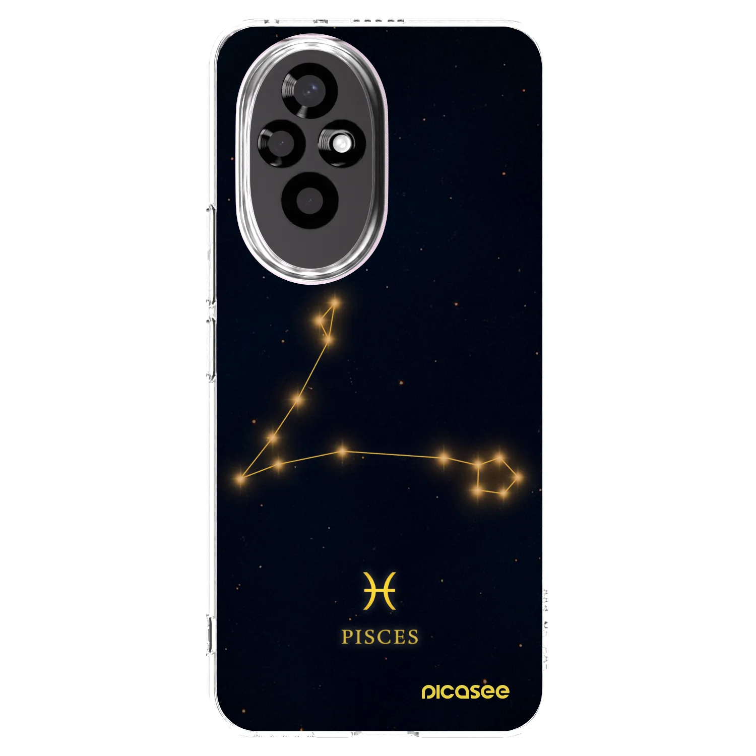 Picasee husă transparentă din silicon pentru Honor 200 5G - PISCES