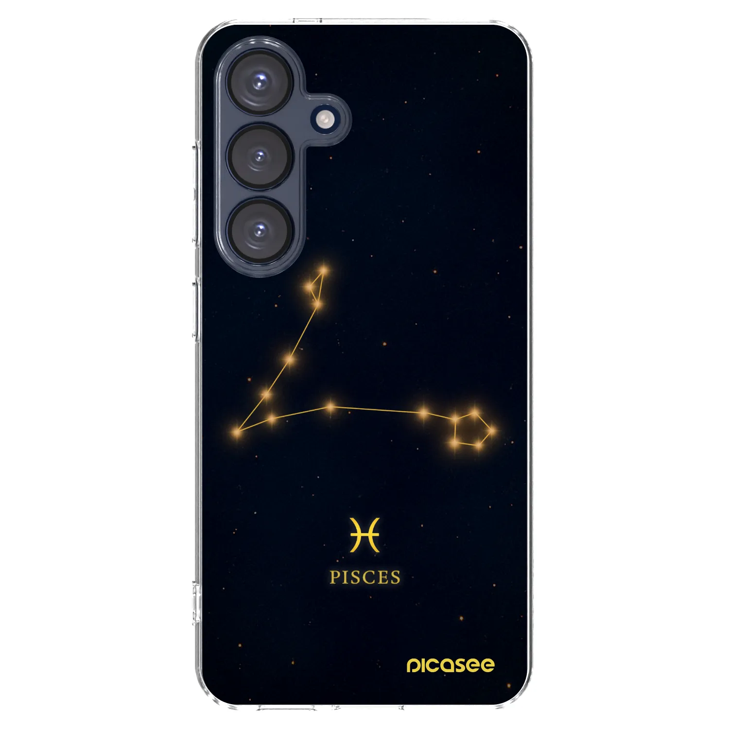 Picasee husă transparentă din silicon pentru Samsung Galaxy S25 5G - PISCES