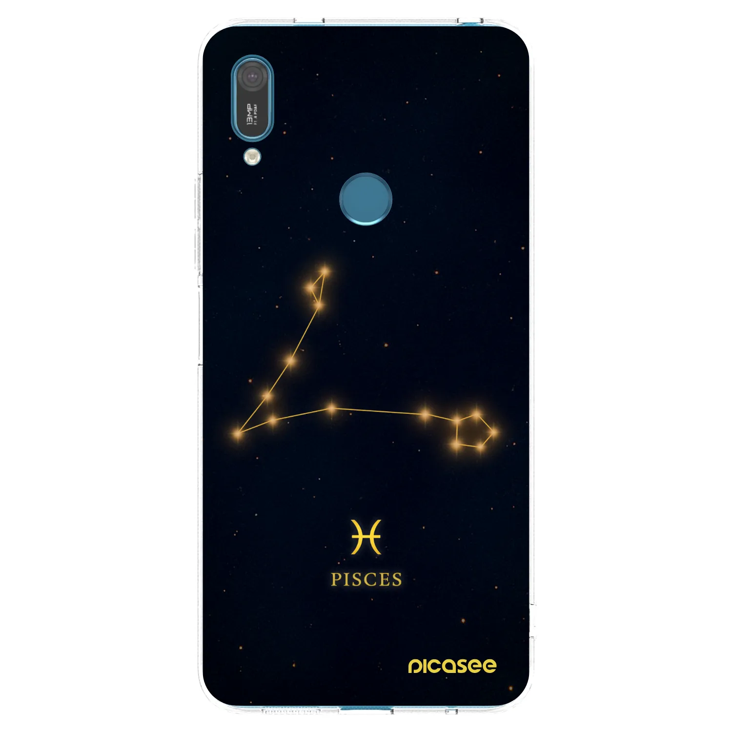 Picasee husă transparentă din silicon pentru Huawei Y7 2019 - PISCES
