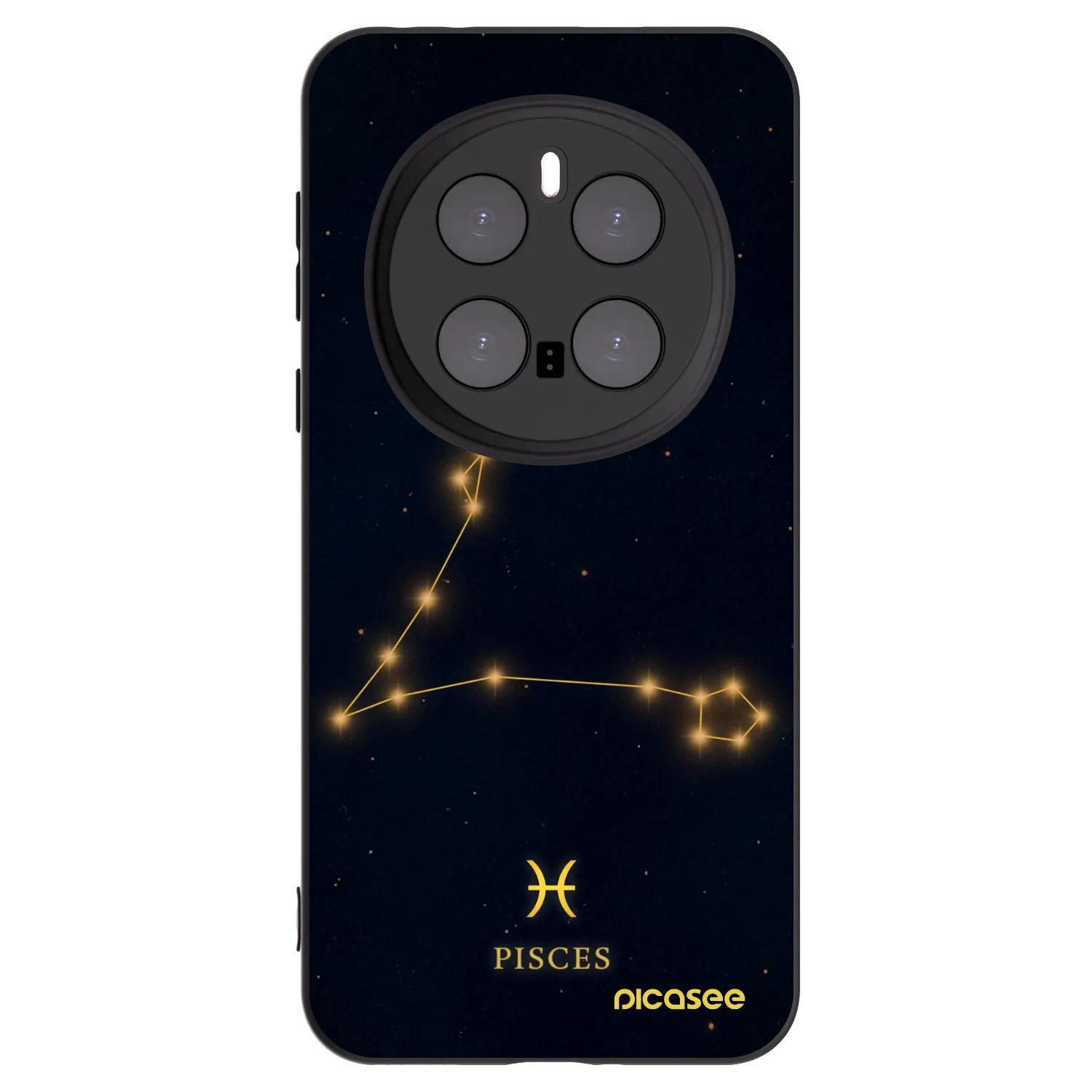 Picasee husă neagră din silicon pentru Honor Magic7 Pro 5G - PISCES