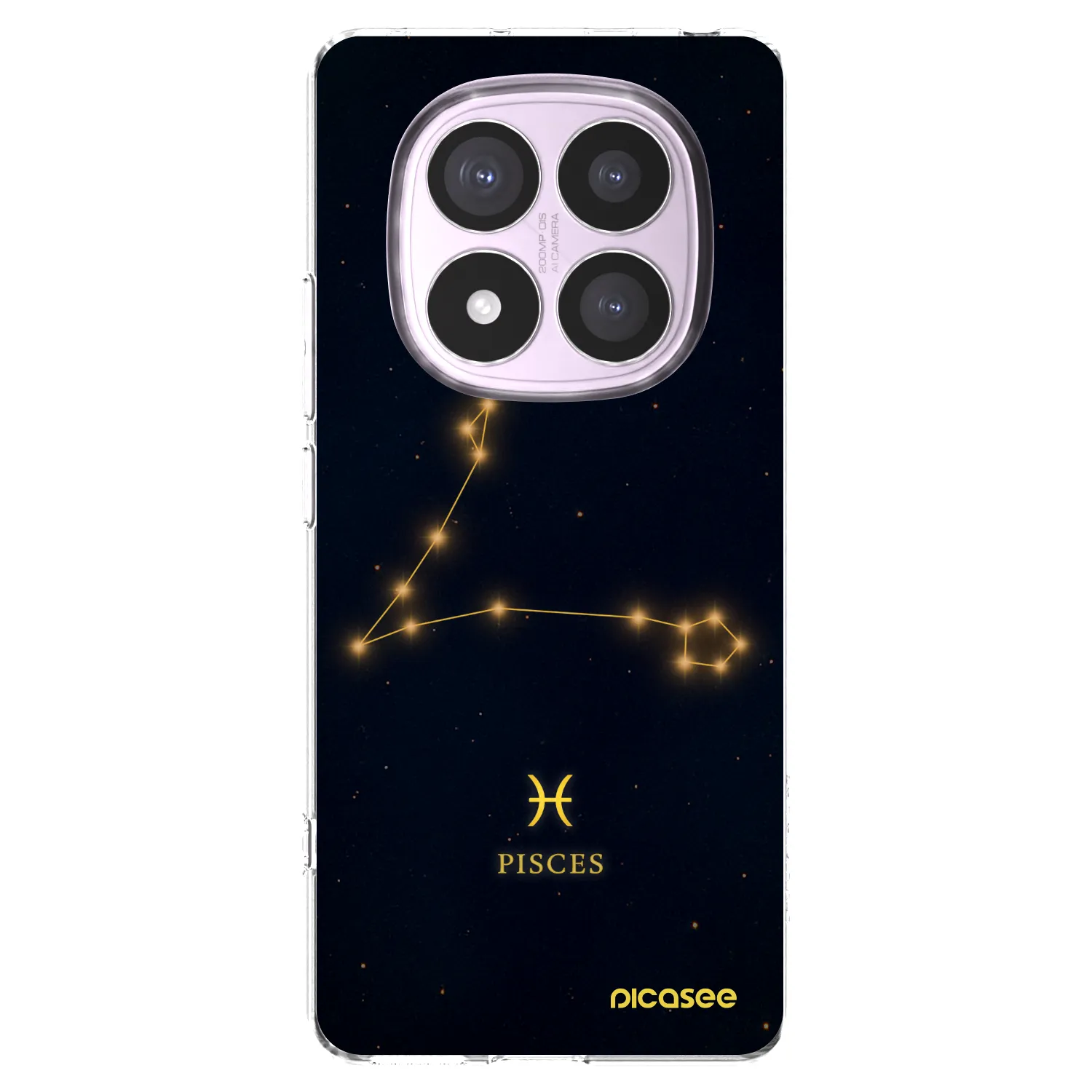 Picasee husă transparentă din silicon pentru Xiaomi Redmi Note 14 Pro 4G - PISCES