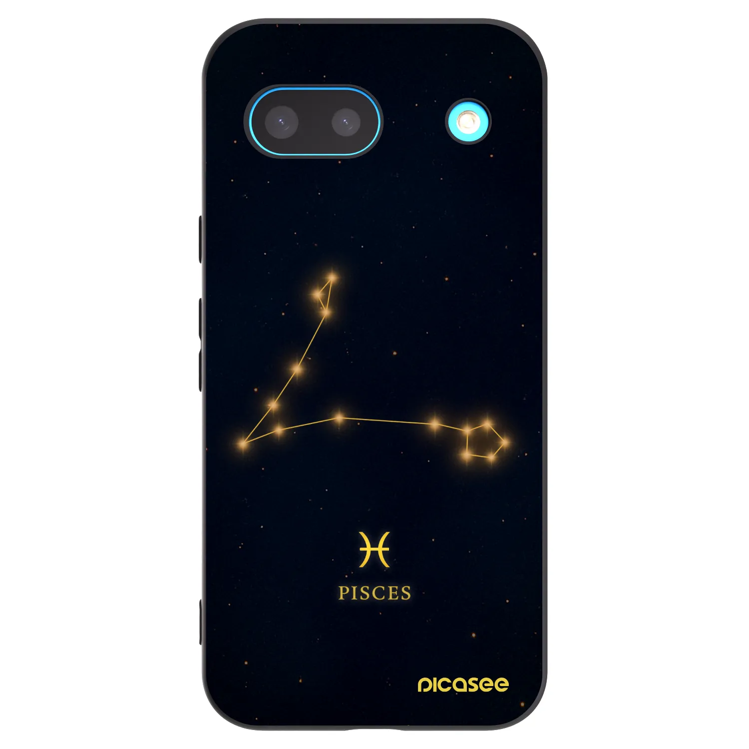 Picasee husă neagră din silicon pentru Google Pixel 8 - PISCES