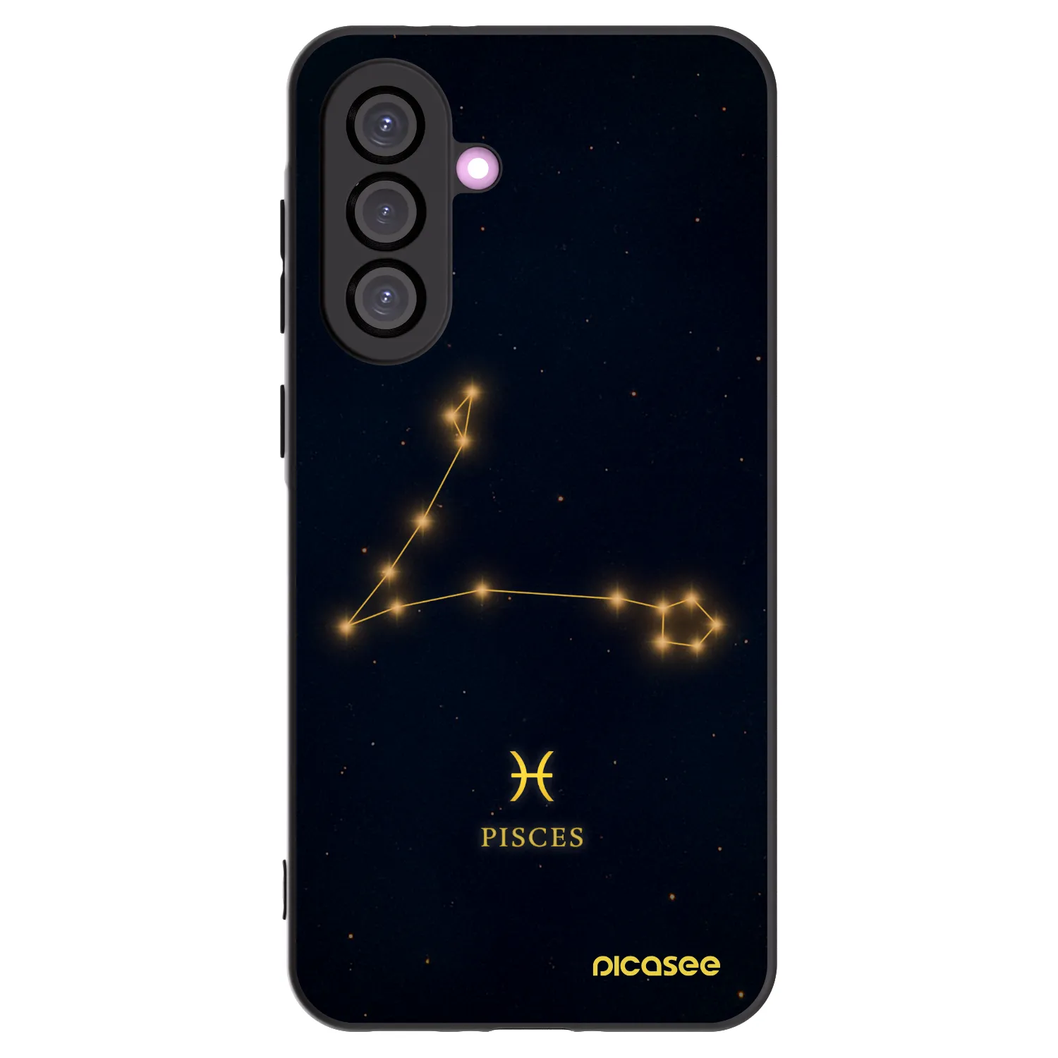 Picasee husă neagră din silicon pentru Samsung Galaxy A56 5G A566B - PISCES