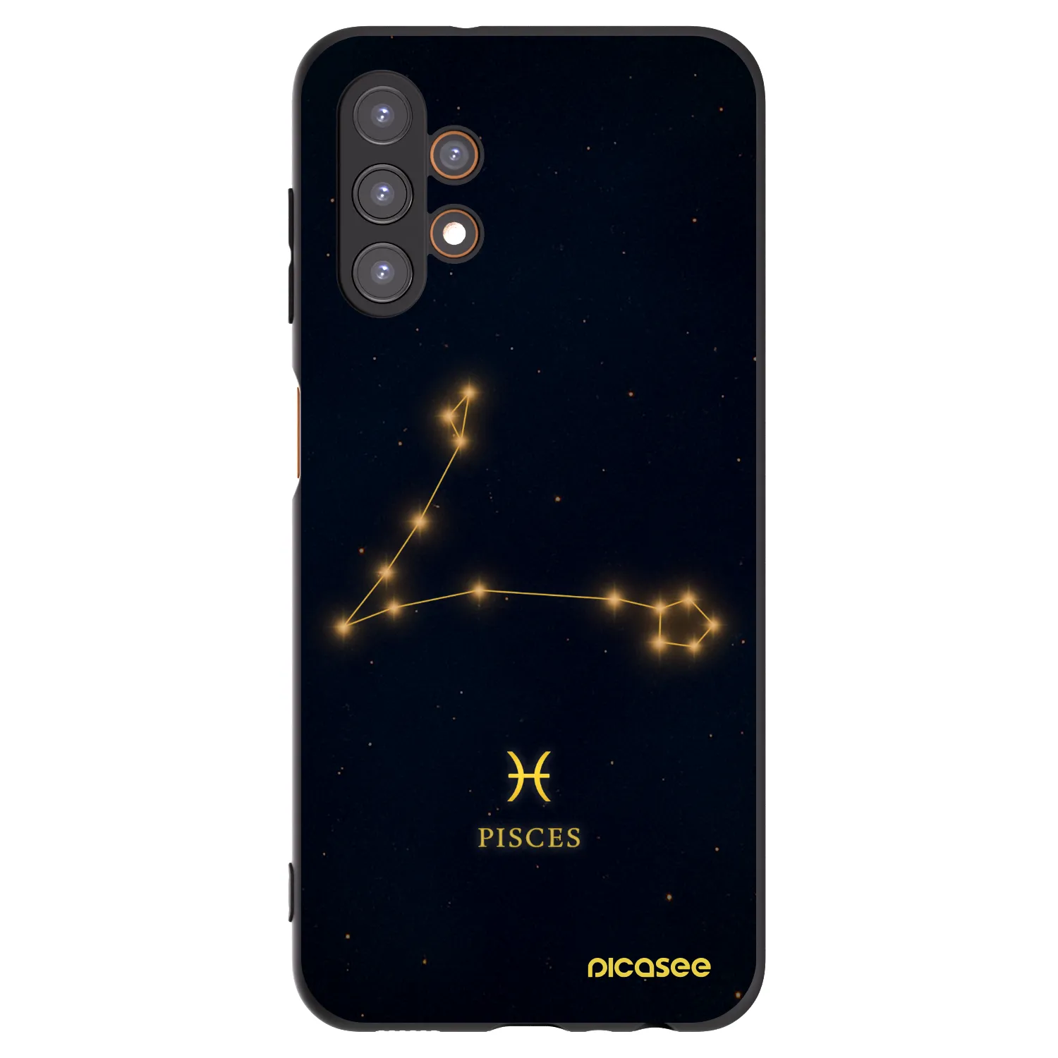 Picasee husă neagră din silicon pentru Samsung Galaxy A13 5G - PISCES