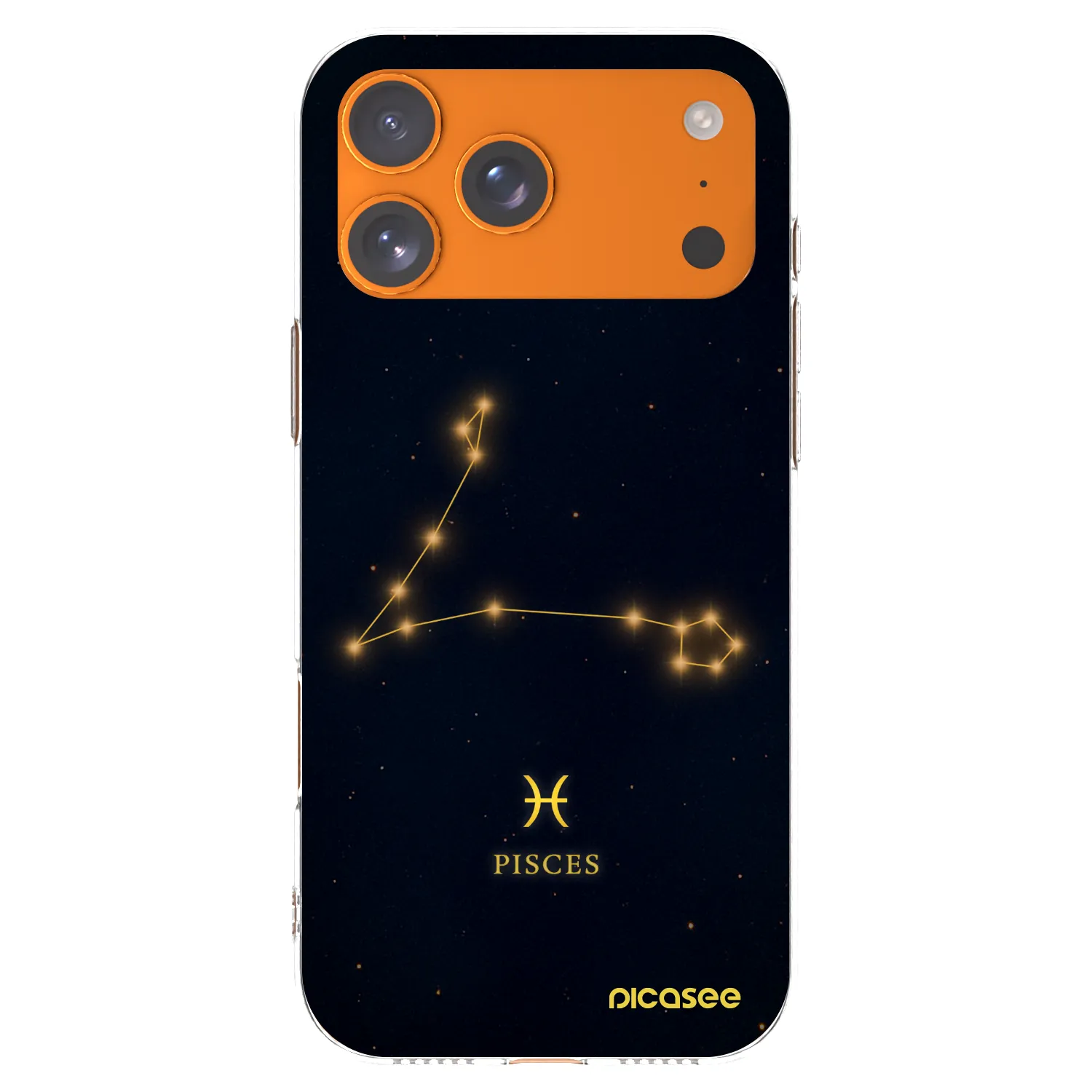 Picasee husă transparentă din silicon pentru Apple iPhone 17 Pro Max - PISCES