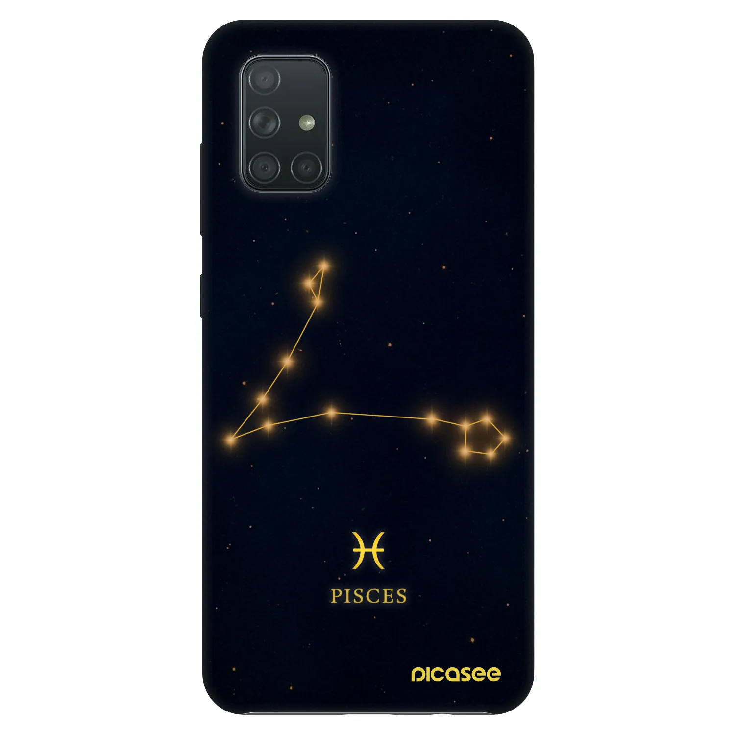 Picasee Fashion Case pentru Samsung Galaxy A71 A715F - PISCES