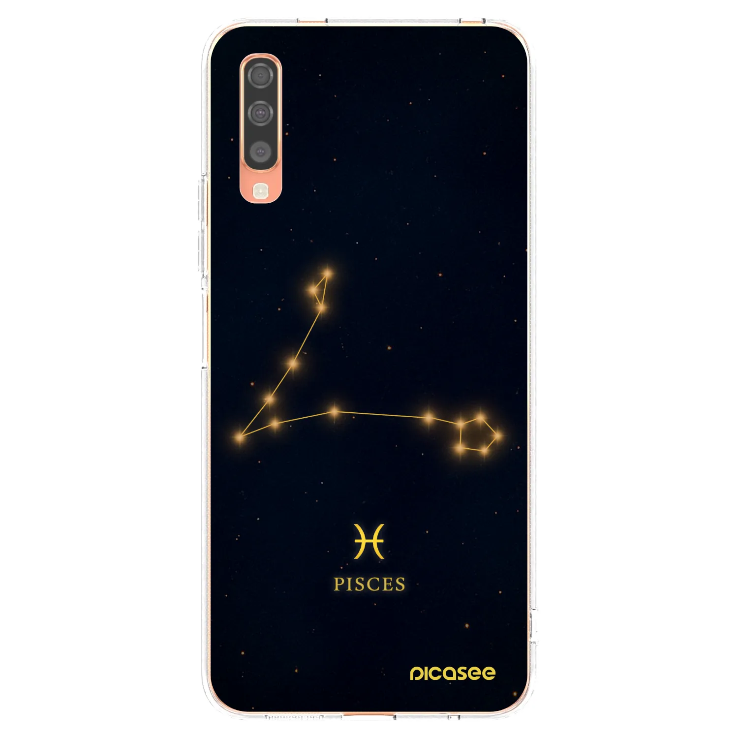 Picasee husă transparentă din silicon pentru Samsung Galaxy A70 A705F - PISCES