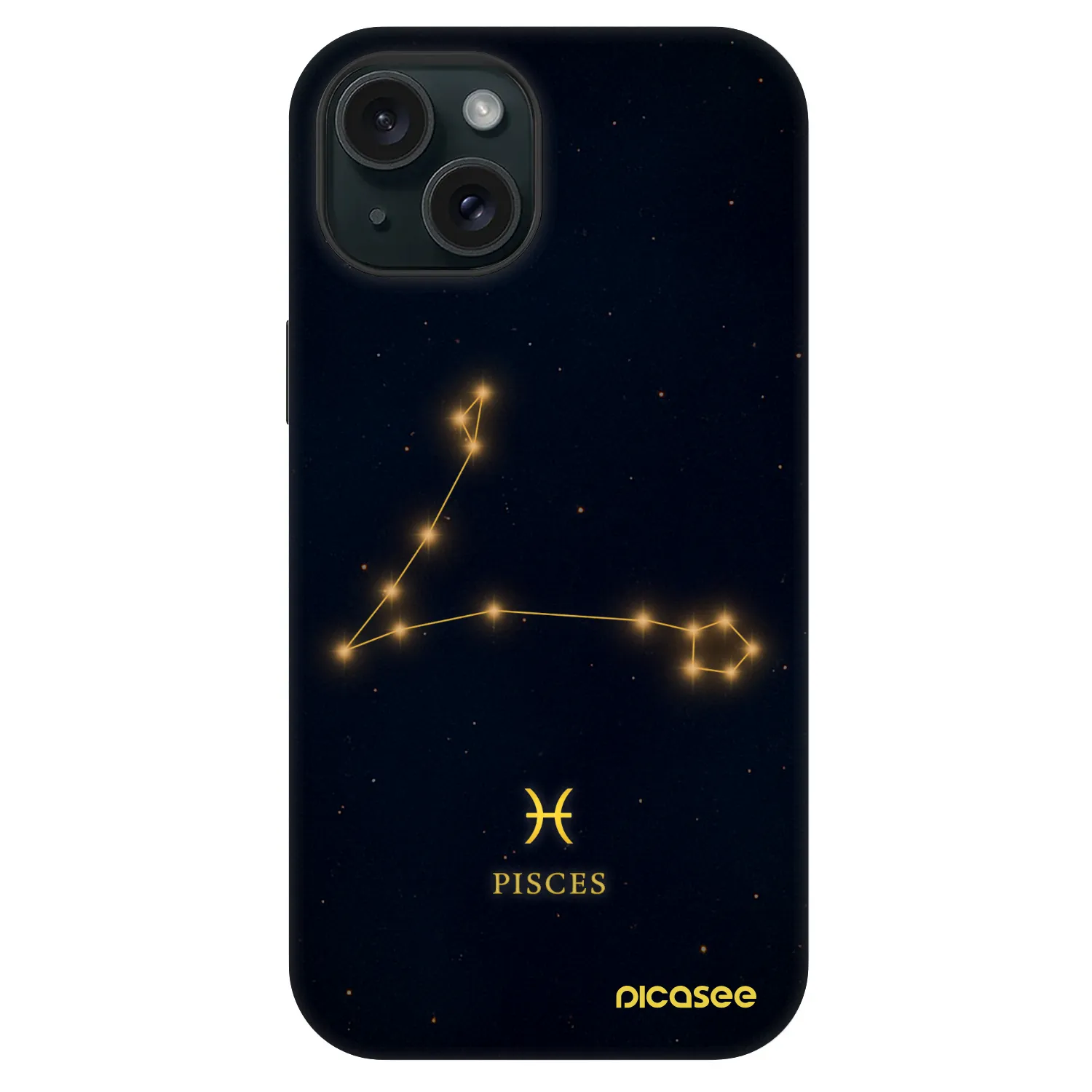Picasee Fashion Case MagSafe pentru Apple iPhone 15 - PISCES