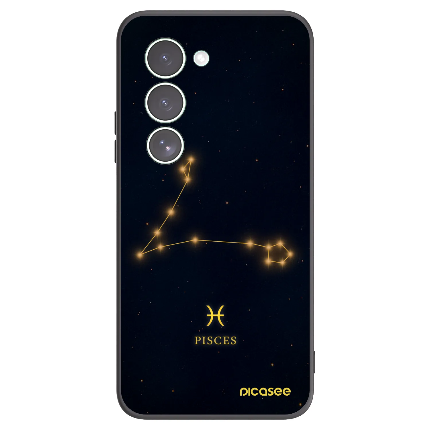 Picasee husă neagră din silicon pentru Xiaomi Redmi 15 5G - PISCES