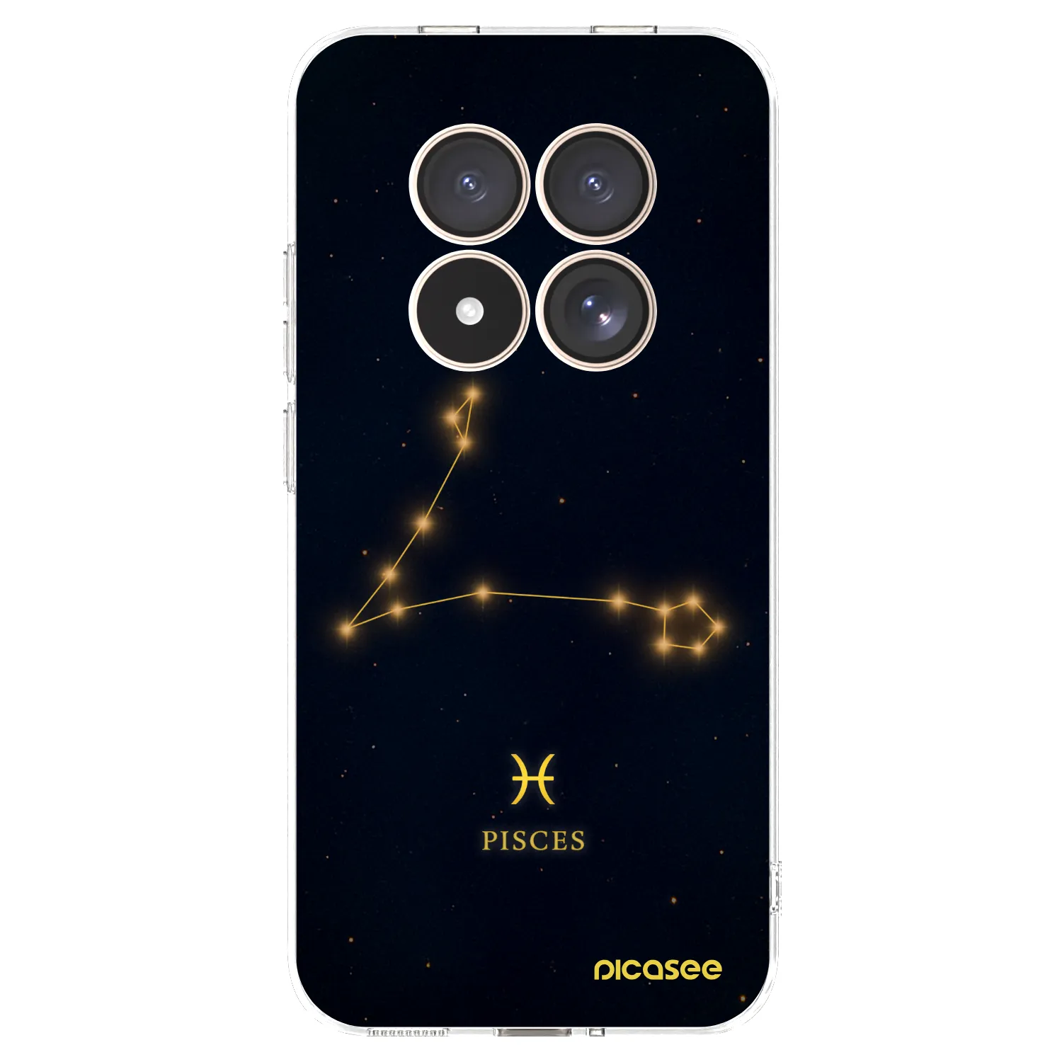 Picasee husă transparentă din silicon pentru Xiaomi Redmi Note 15 Pro 4G - PISCES