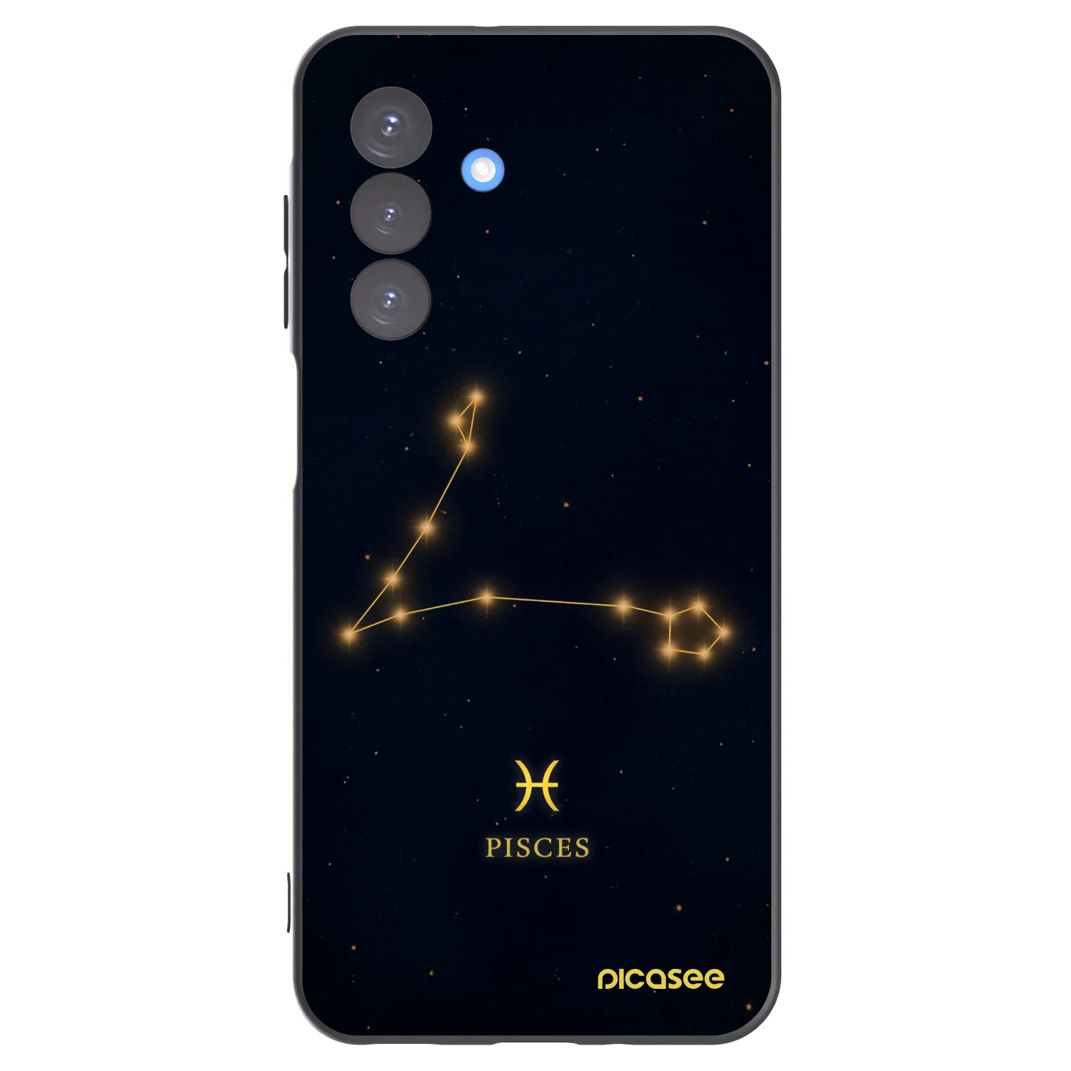 Picasee husă neagră din silicon pentru Samsung Galaxy A17 5G - PISCES