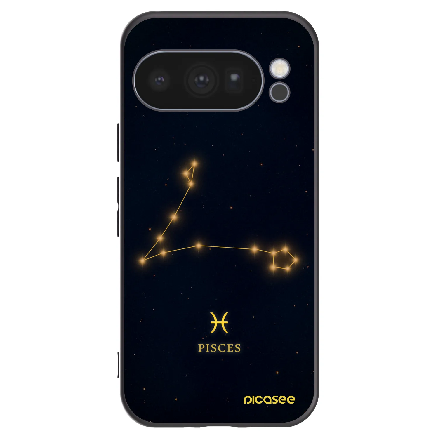 Picasee husă neagră din silicon pentru Google Pixel 10 Pro - PISCES
