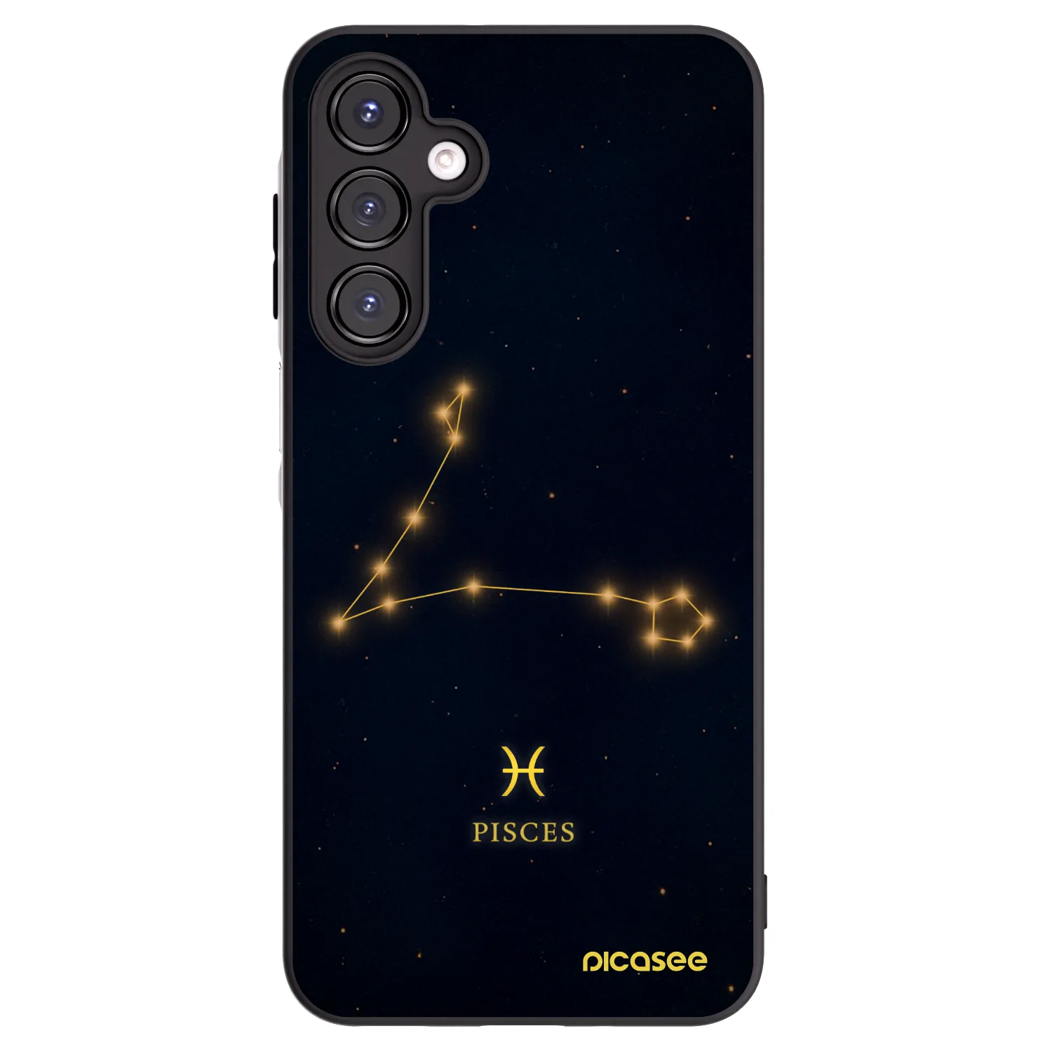 Picasee husă neagră din silicon pentru Samsung Galaxy A16 4G - PISCES