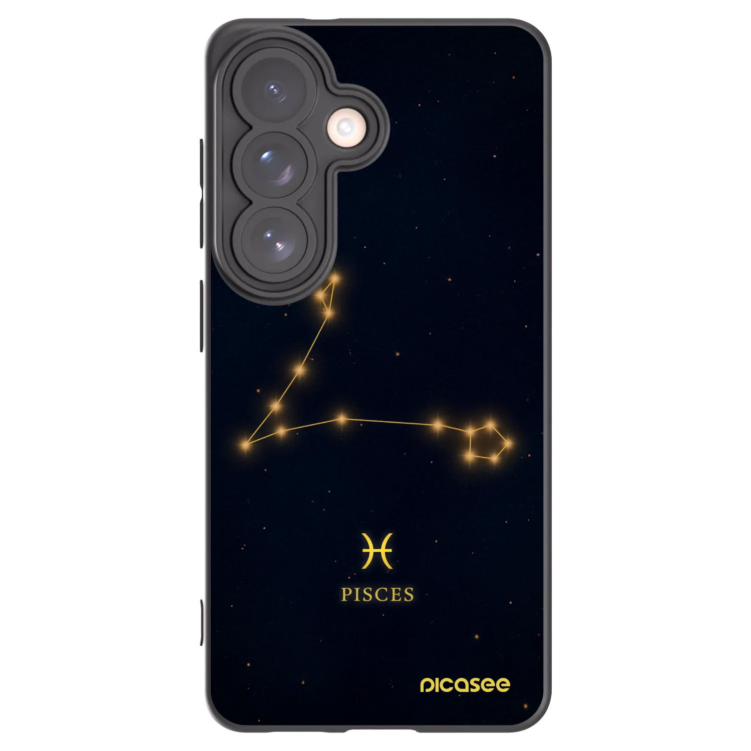 Picasee husă neagră din silicon pentru Samsung Galaxy S26 - PISCES