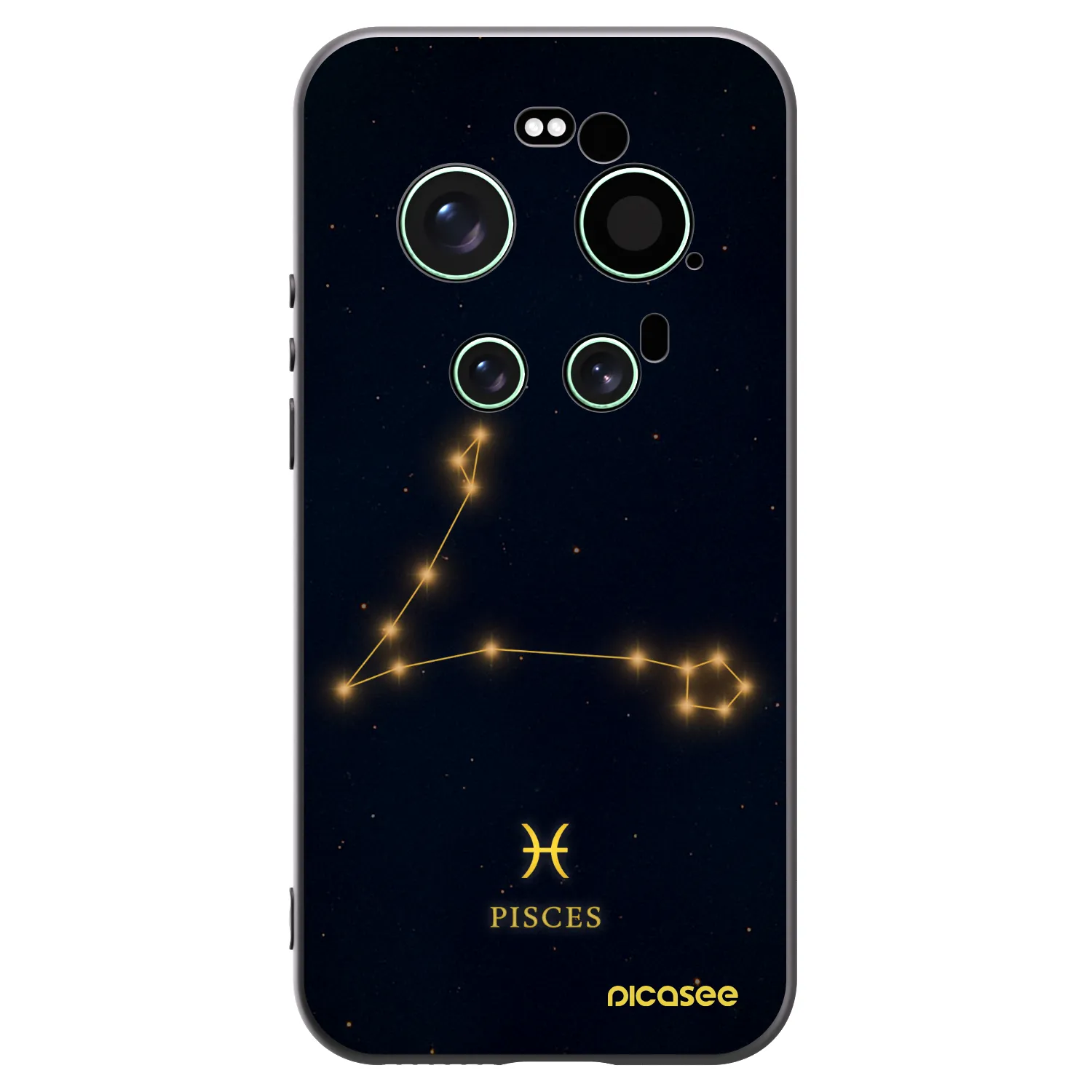 Picasee husă neagră din silicon pentru Xiaomi 17 Ultra - PISCES