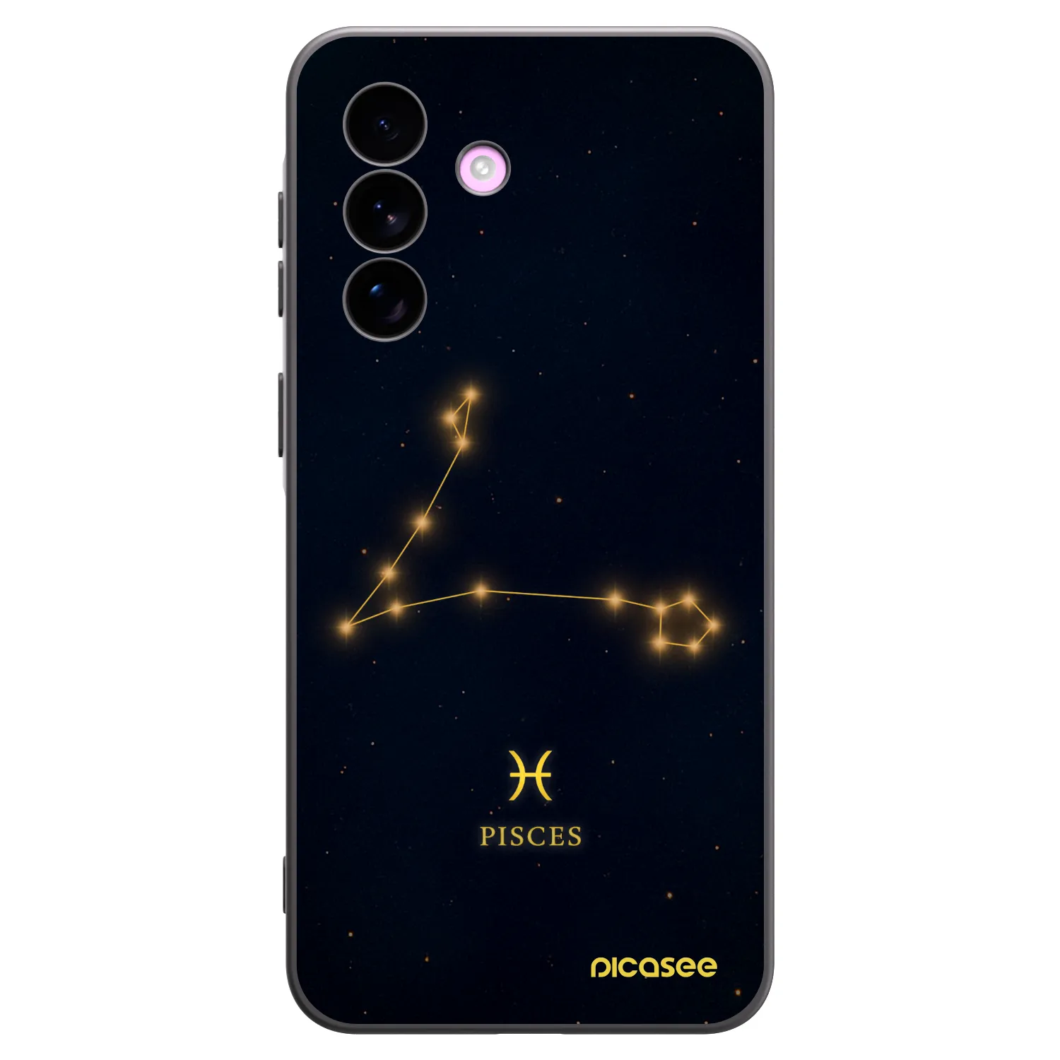 Picasee husă neagră din silicon pentru Samsung Galaxy A57 5G - PISCES