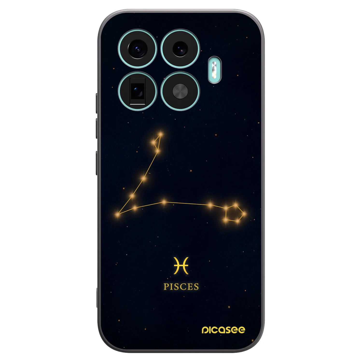 Picasee husă neagră din silicon pentru Xiaomi 17T - PISCES