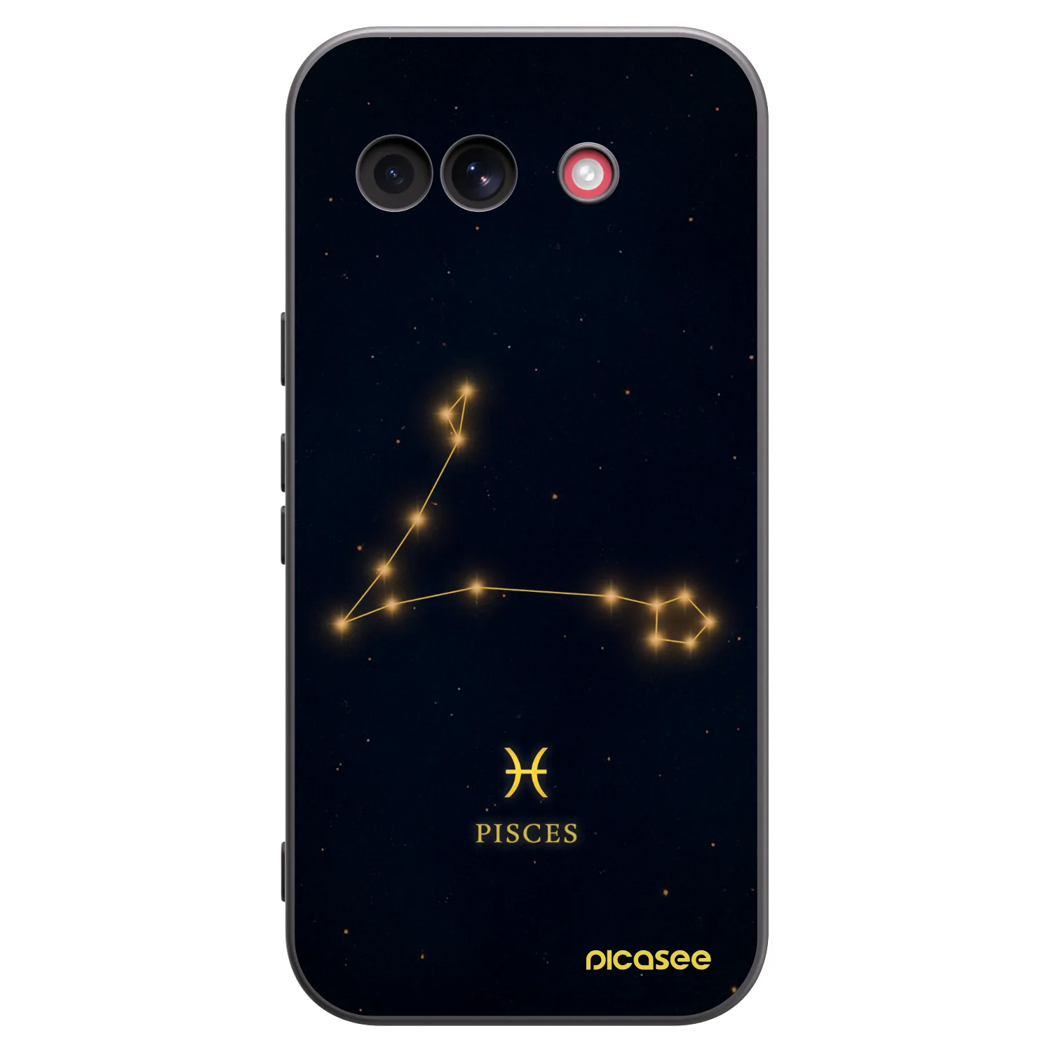 Picasee husă neagră din silicon pentru Google Pixel 10a - PISCES