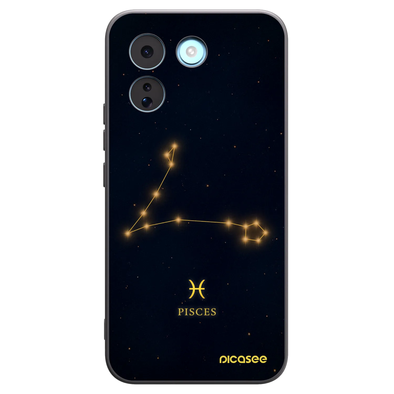 Picasee husă neagră din silicon pentru Xiaomi Redmi Note 17 Pro MAX 5G - PISCES