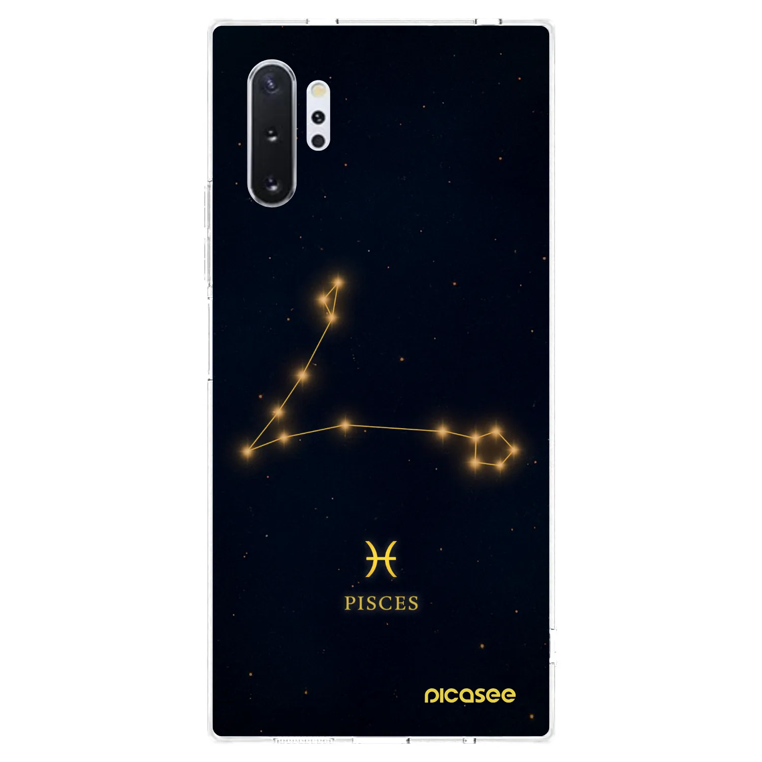 Picasee husă transparentă din silicon pentru Samsung Galaxy Note 10+ N975F - PISCES