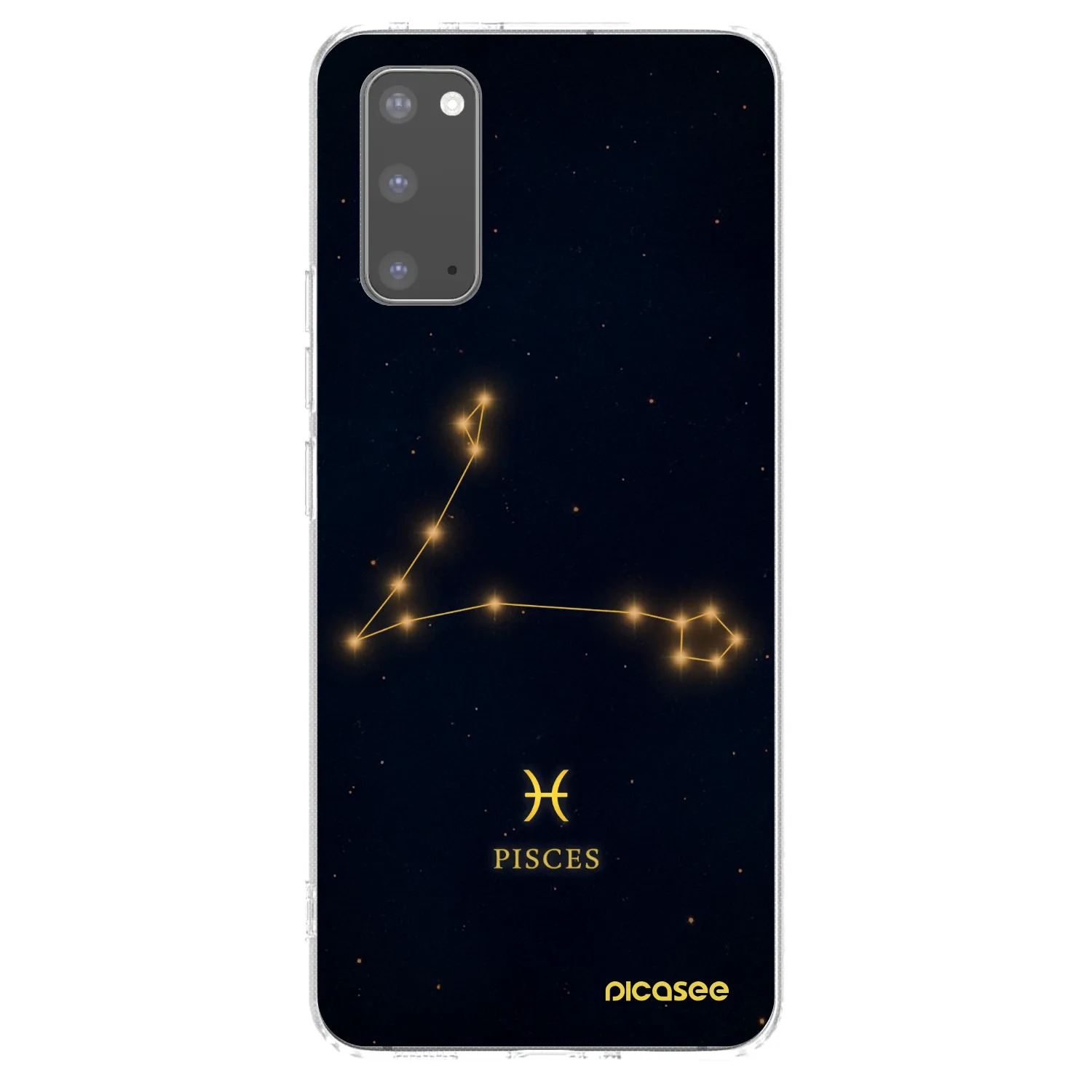 Picasee husă transparentă din silicon pentru Samsung Galaxy S20 G980F - PISCES