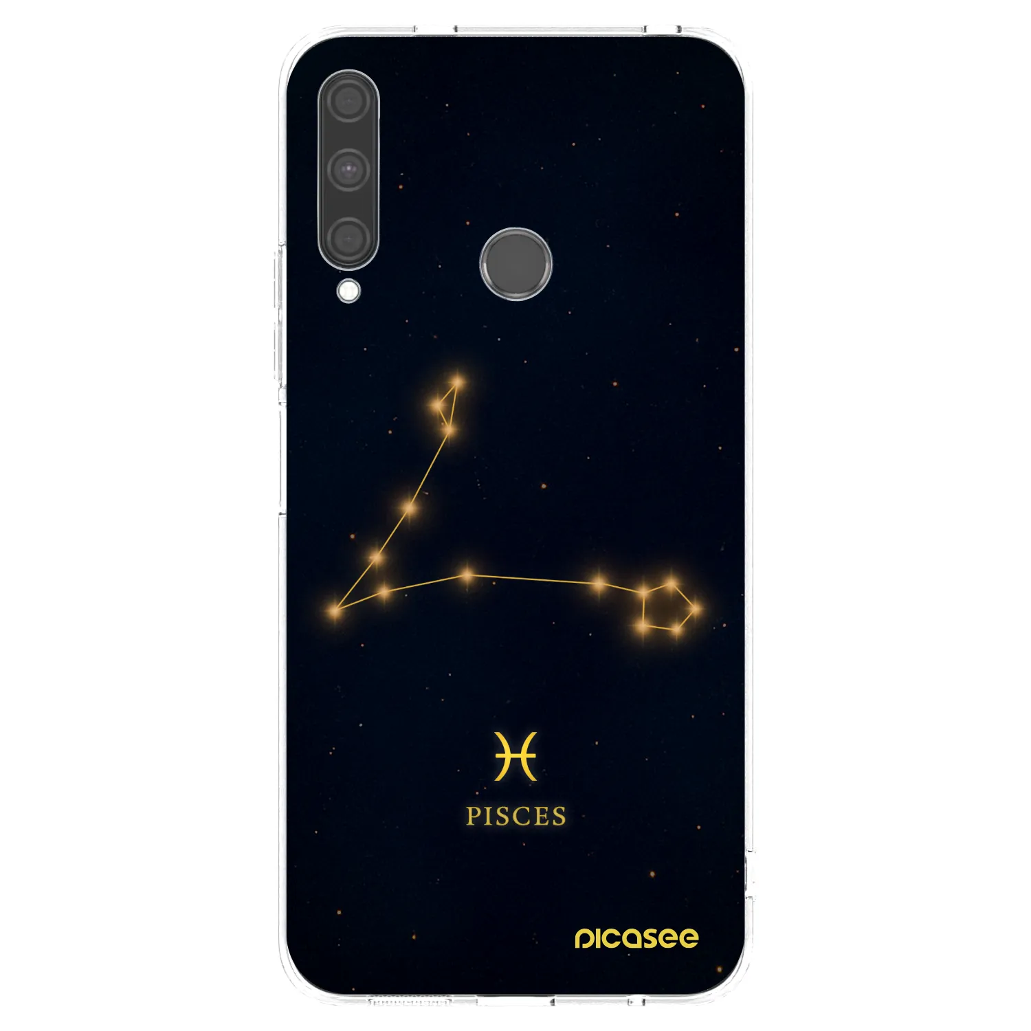 Picasee husă transparentă din silicon pentru Huawei P40 Lite E - PISCES