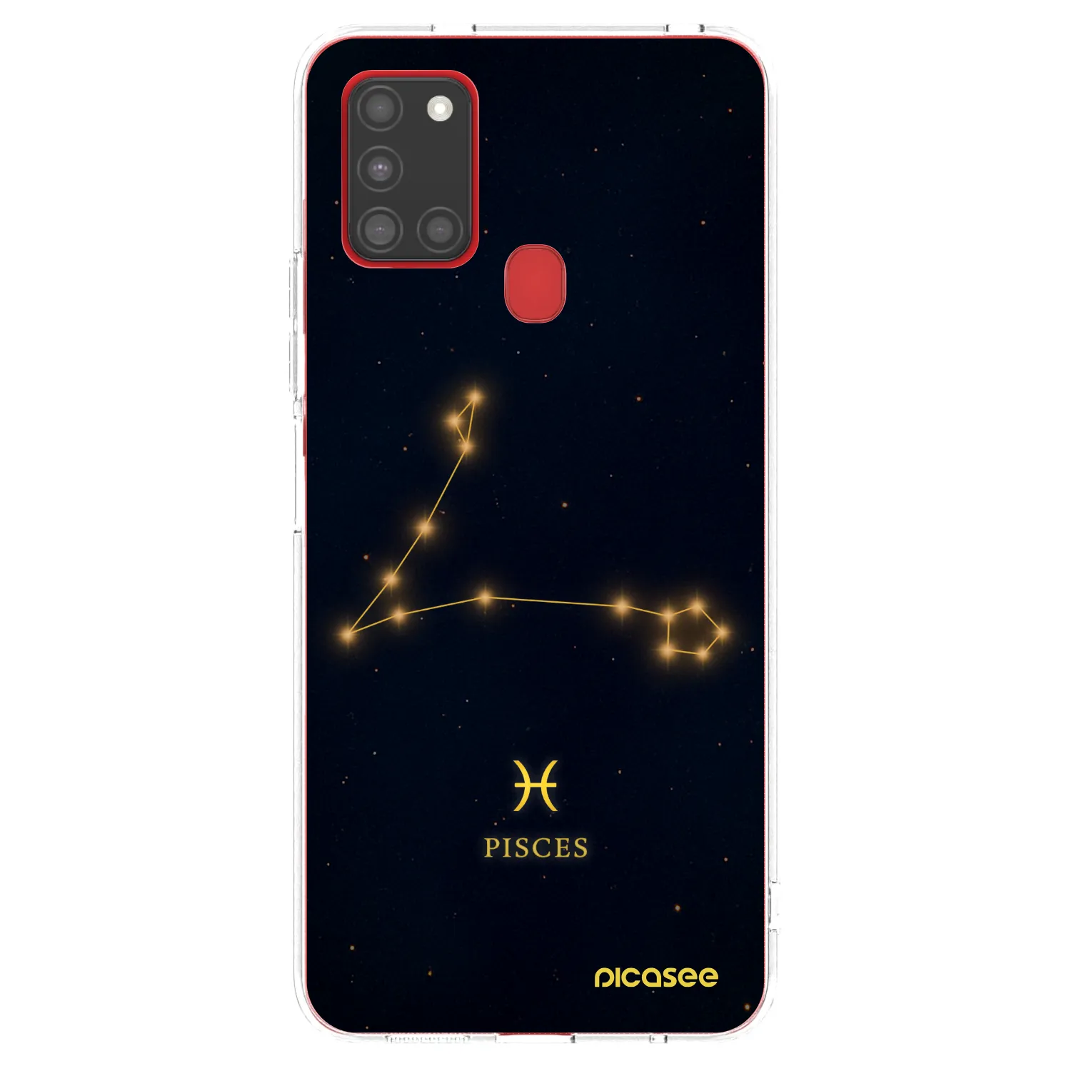 Picasee husă transparentă din silicon pentru Samsung Galaxy A21s - PISCES