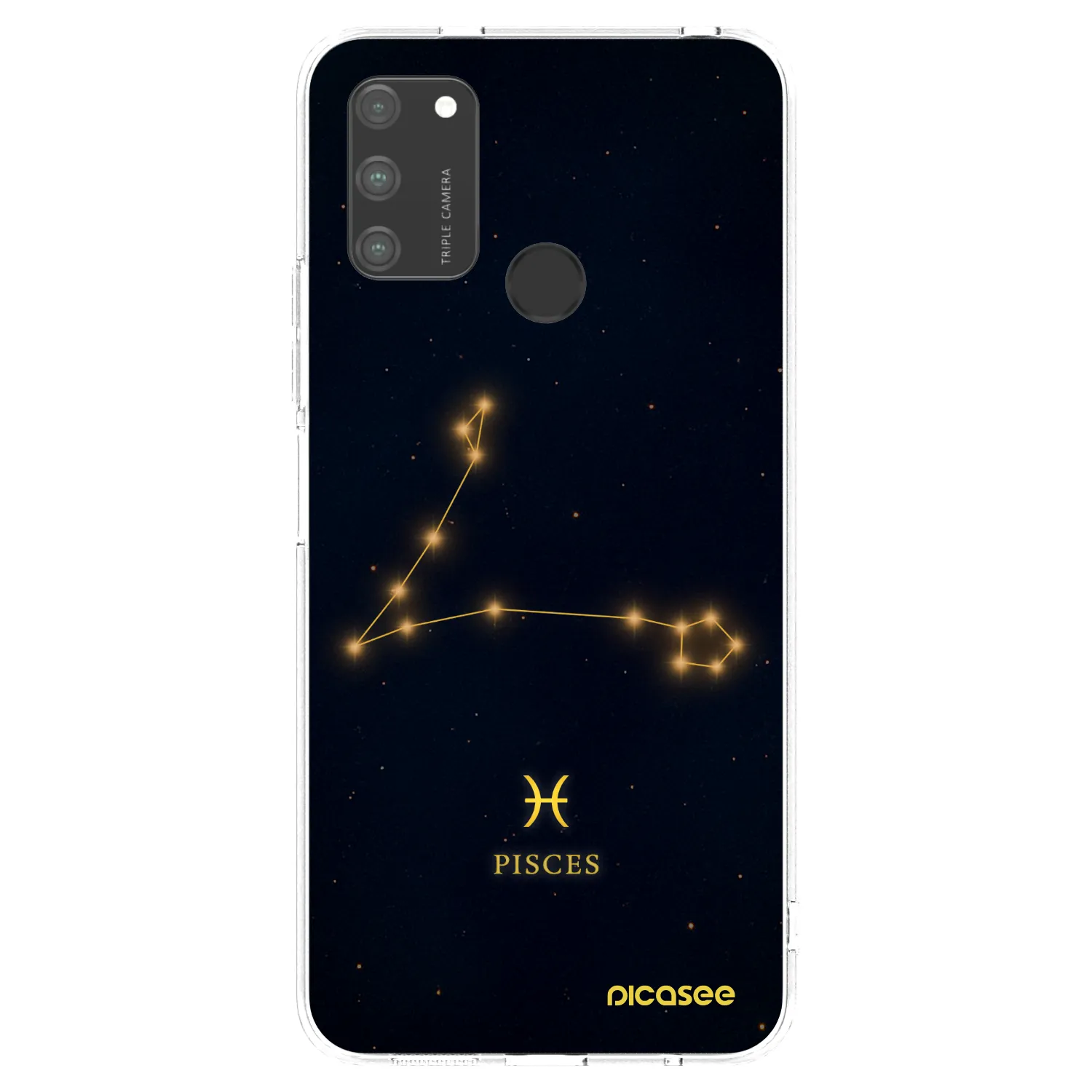Picasee husă transparentă din silicon pentru Honor 9A - PISCES