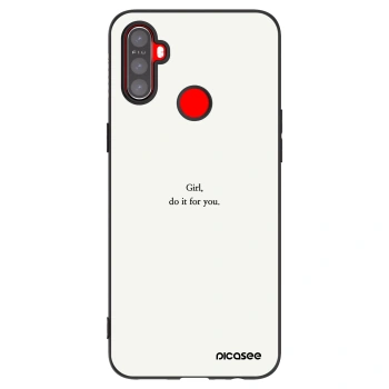 Husă pentru Realme C3 - Girl, do it for you